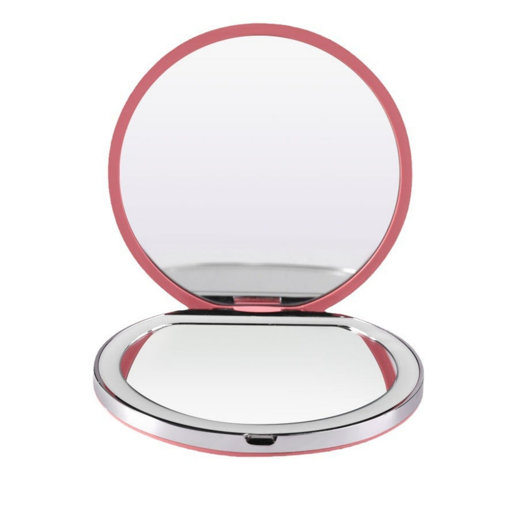 Mini Flip-top LED Makeup Mirror