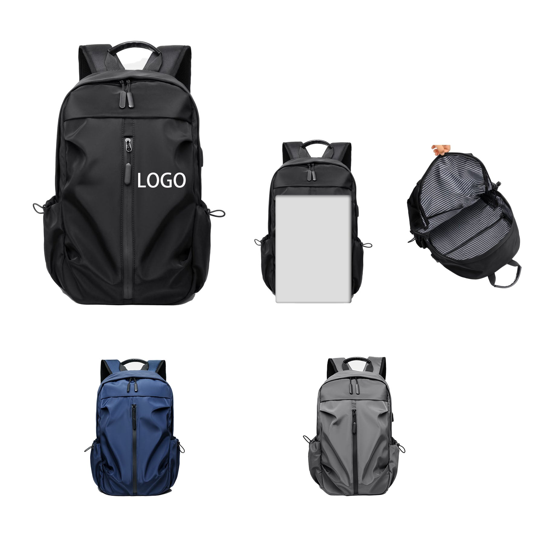 17-Inch High-Tech Travel Laptop Backpack
