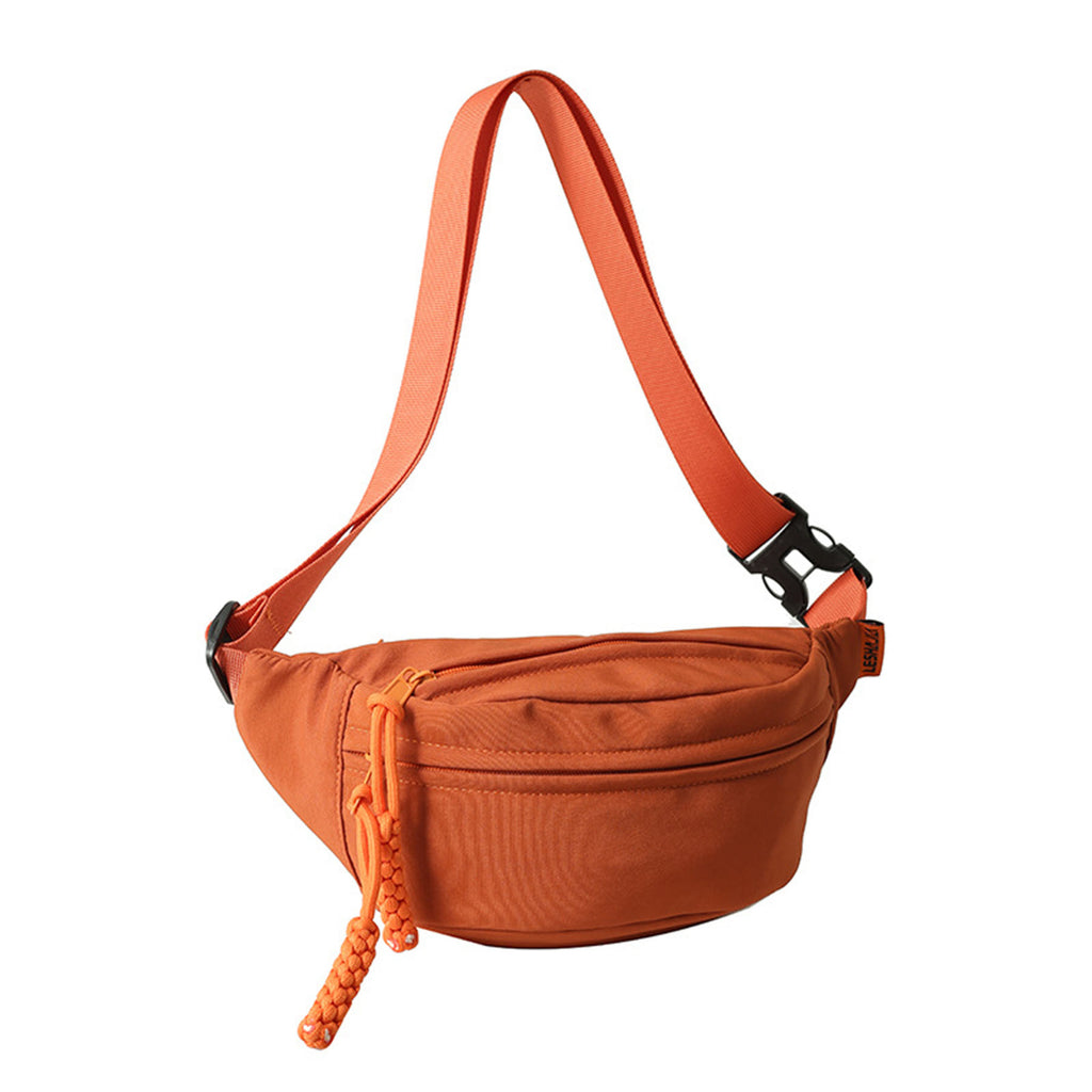 Full Color Sport Crossbody Zipper Fanny Pack