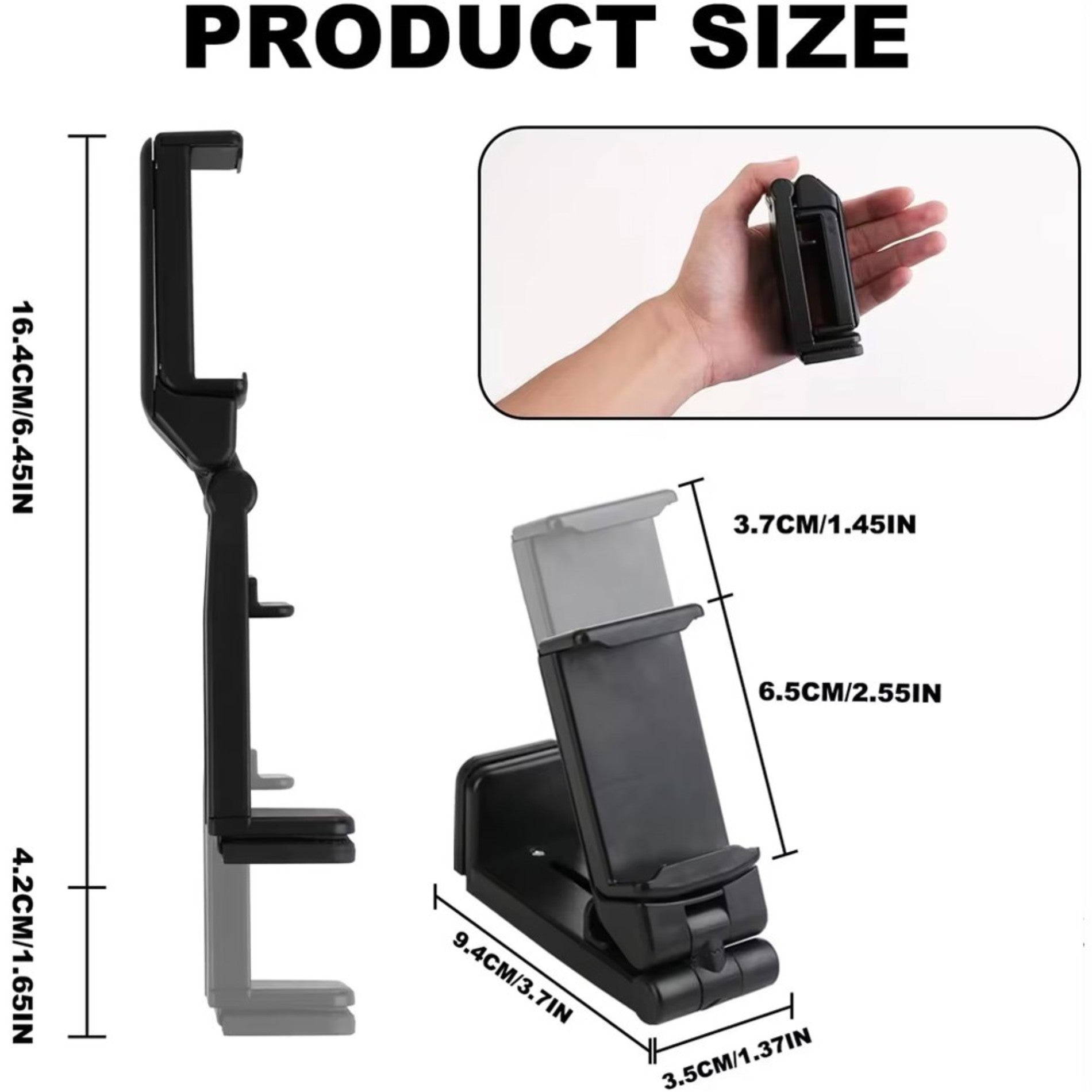Airplane Travel 360 Degree Rotating Universal Phone Holder