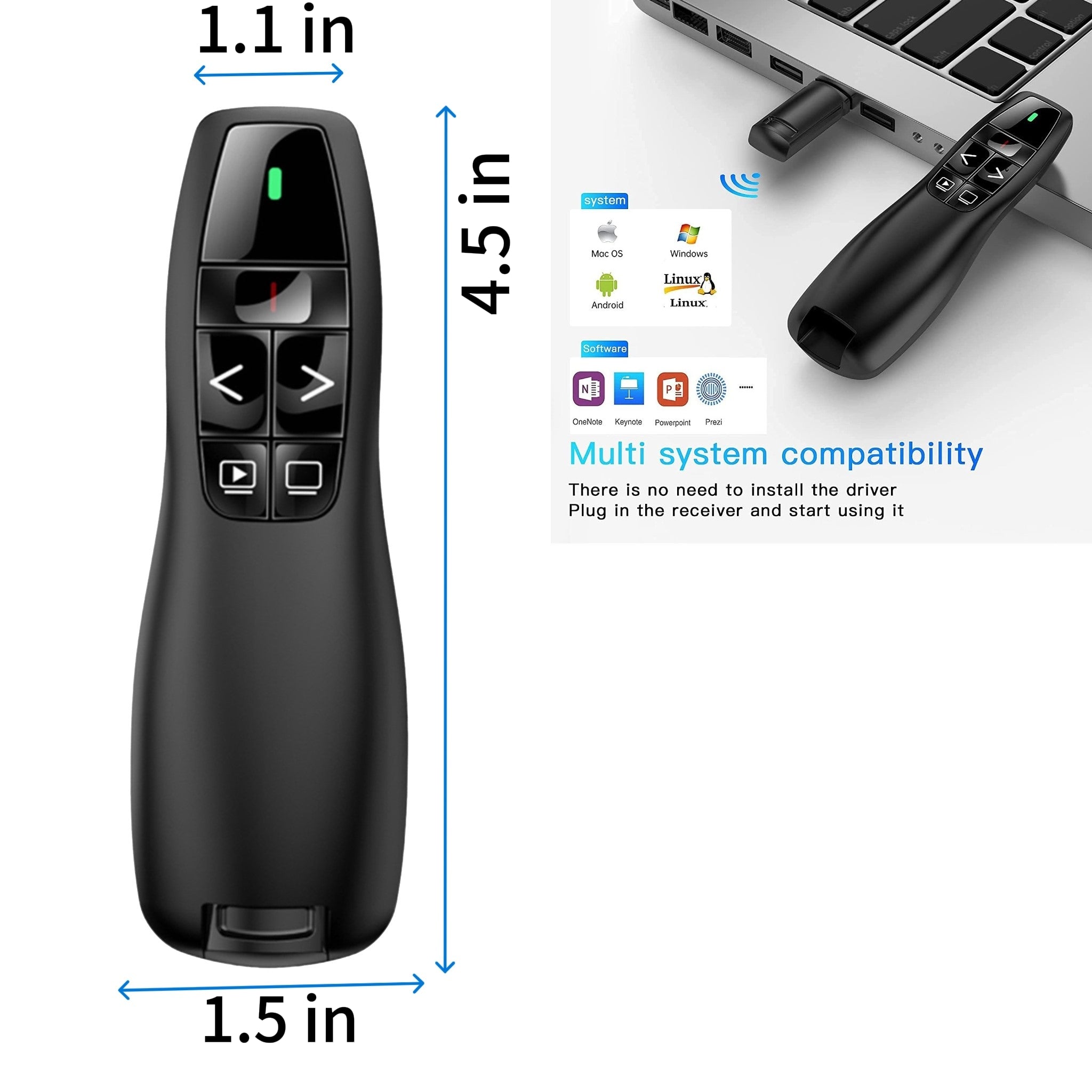 Multifunctional Presentation Clicker