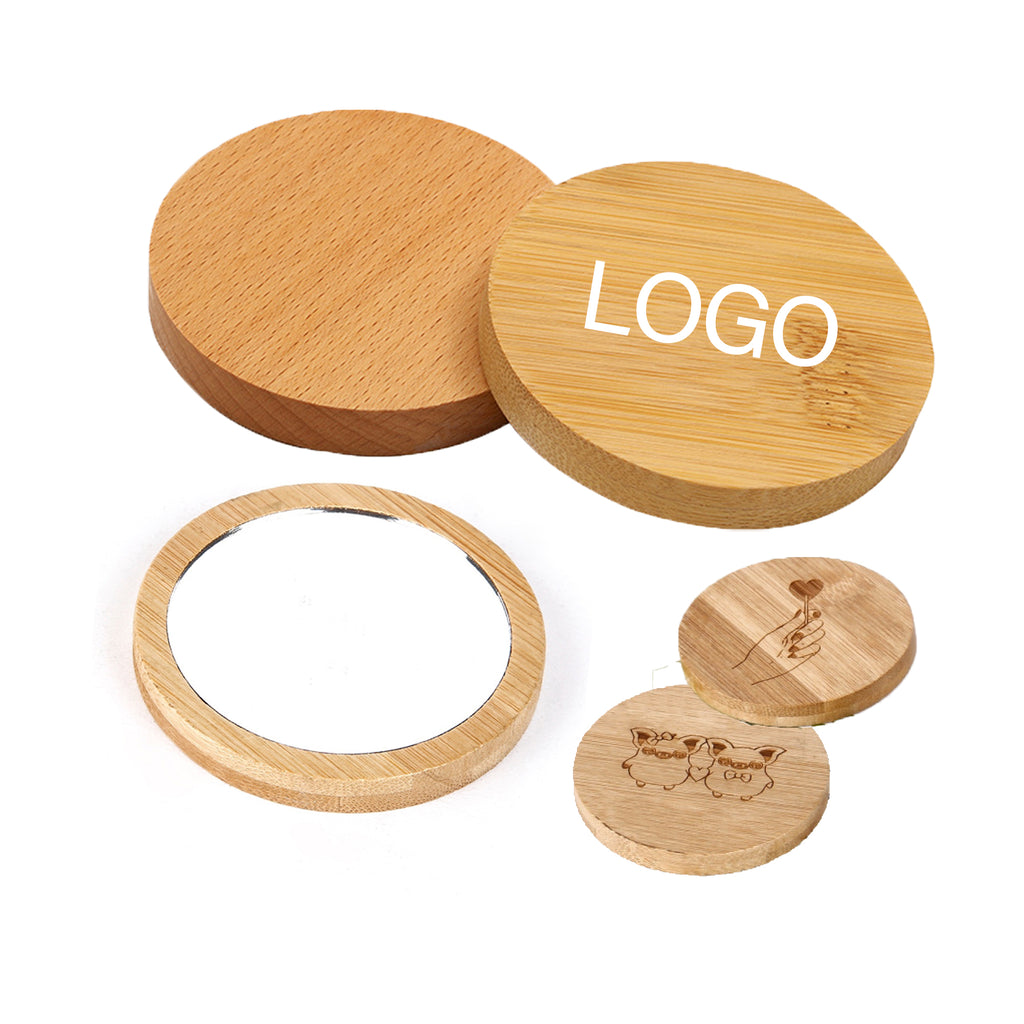Bamboo Pocket Mirror