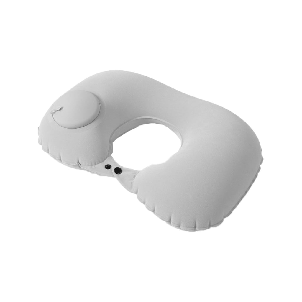 Quick Inflate /Deflate Neck Pillow For Travel