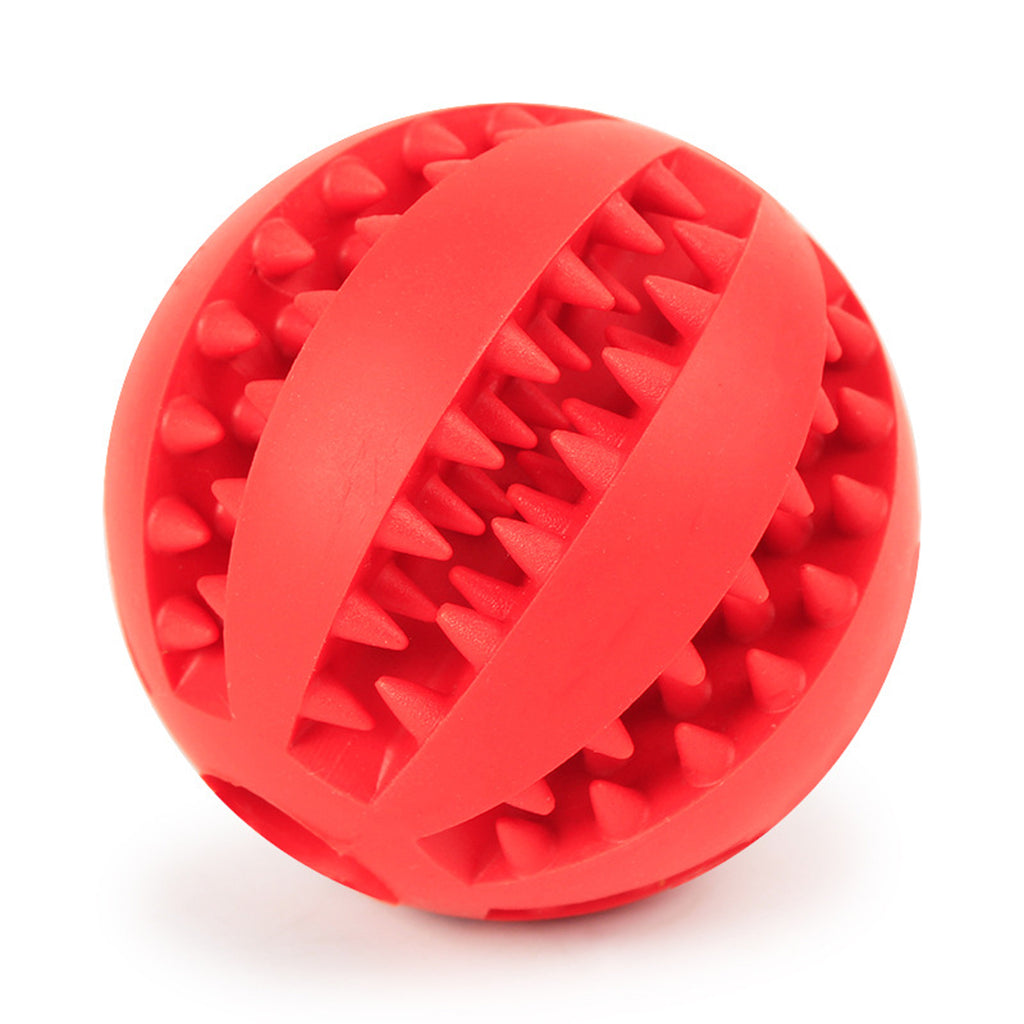 Milk Scented Rubber Dog Chew Pet Ball