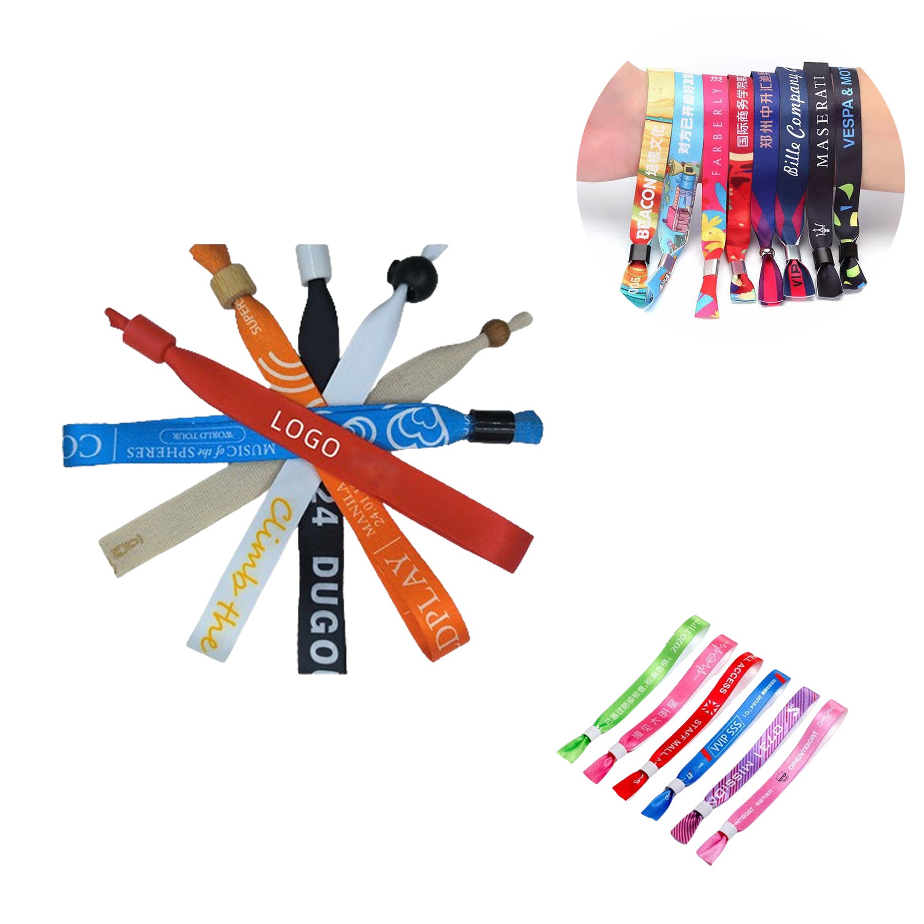 Fabric Wristband/Event Wristbands