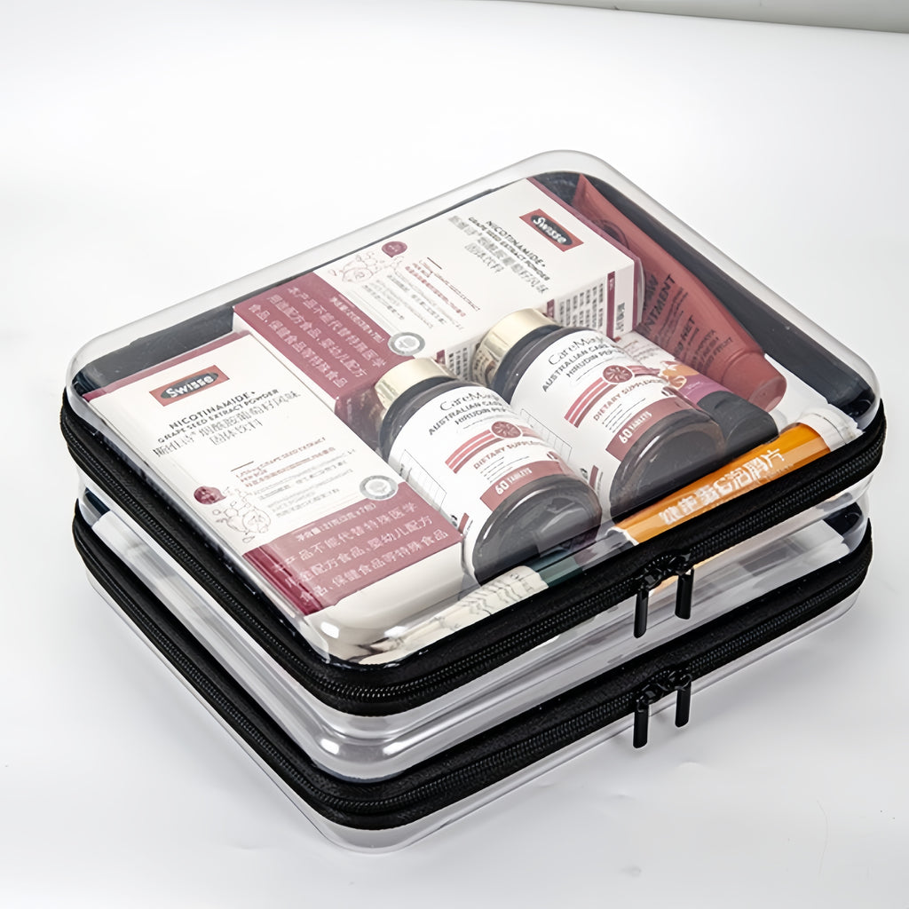 Clear Cosmetic Toiletry Travel Bag