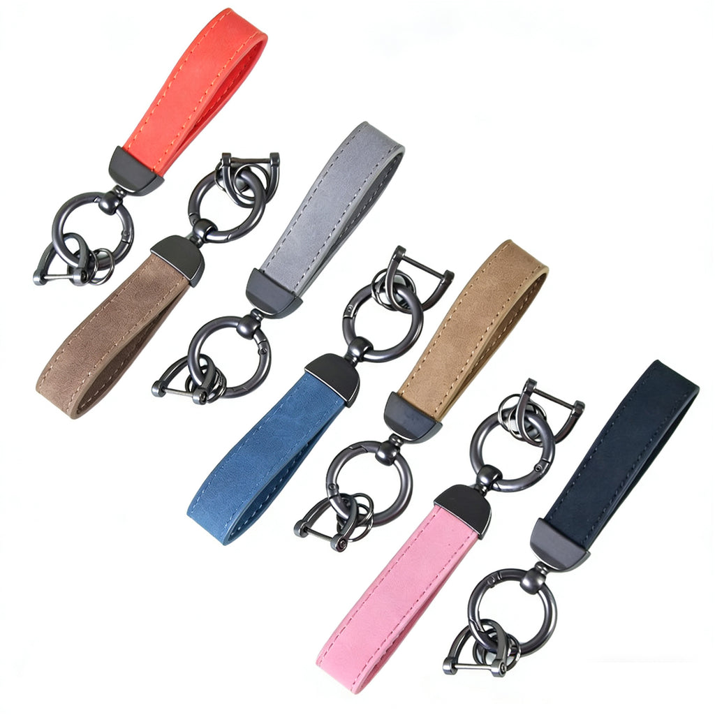 Suede Keychains