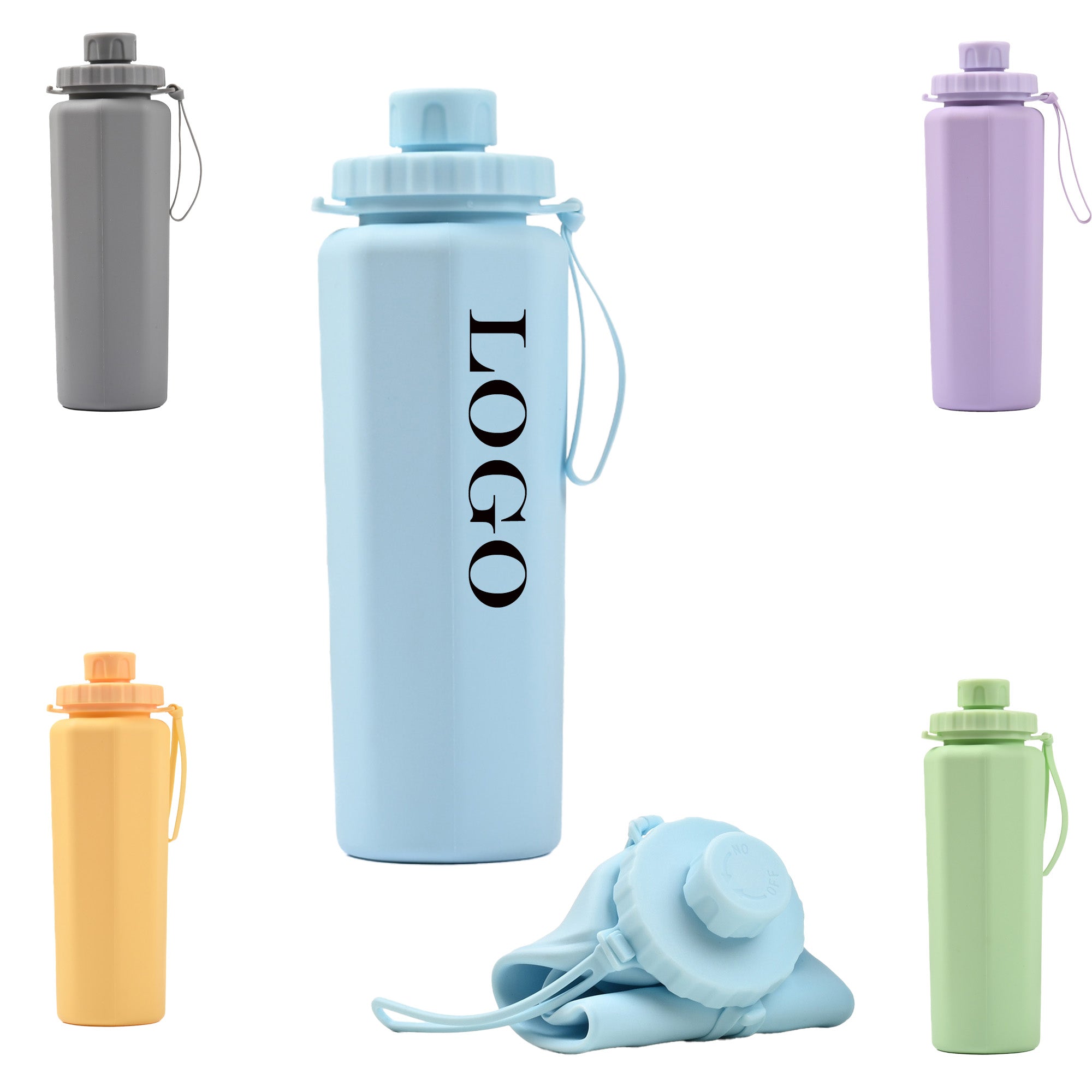 Collapsible Food-Grade Silicone Drinking Cup