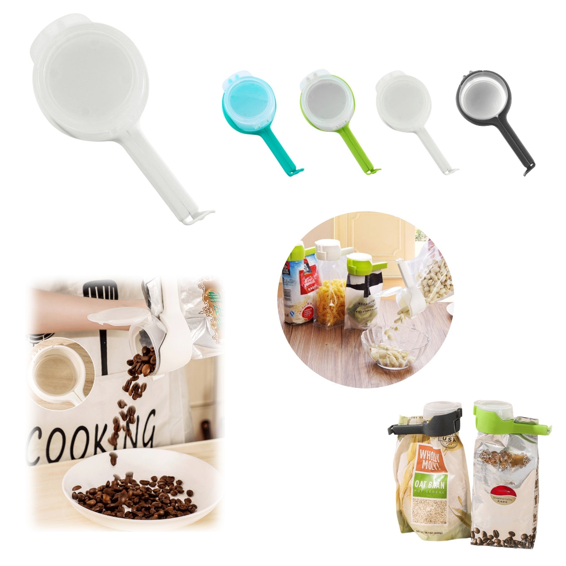Household Multi-Functional Food Sealing Clips