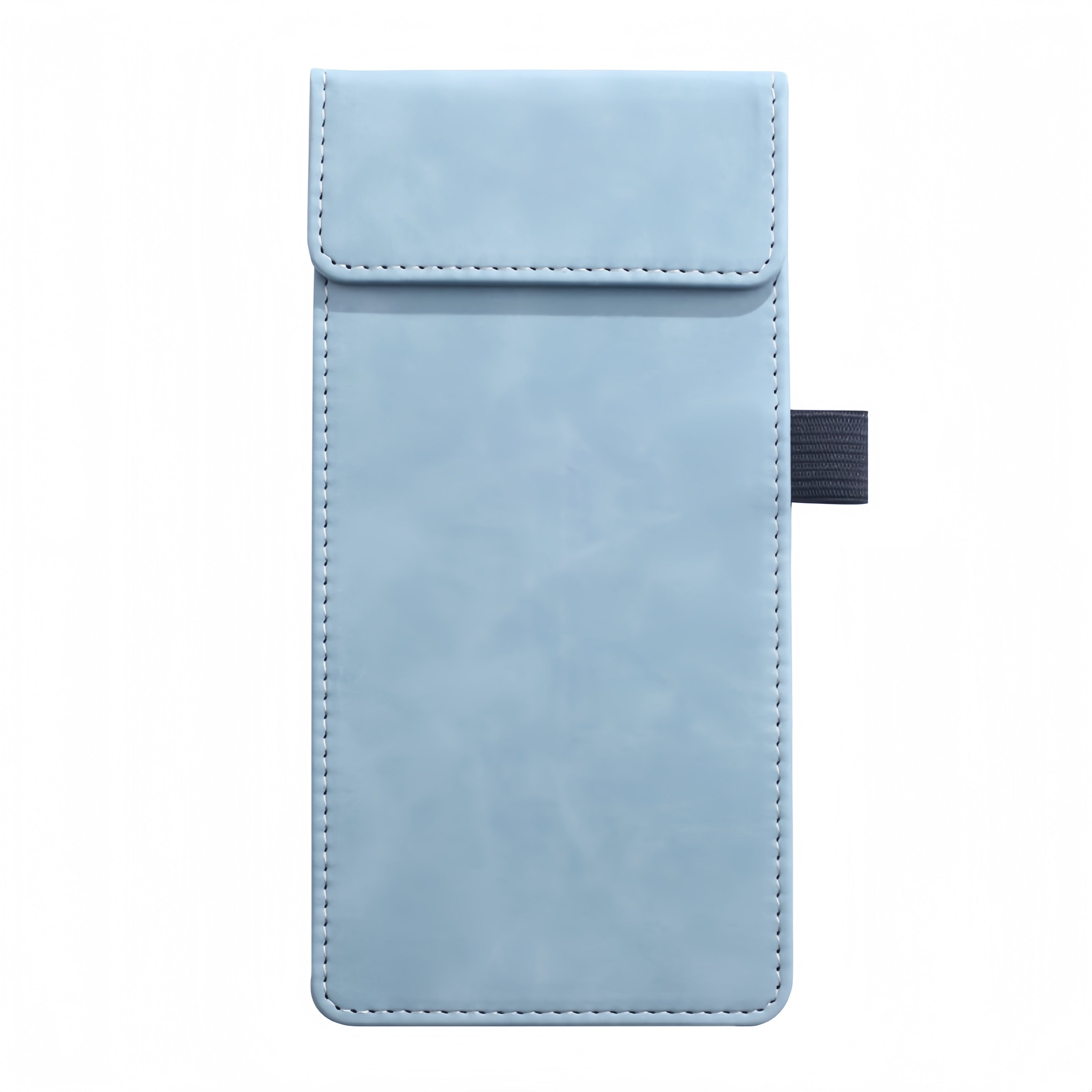 A6 Mini Pocket Magnetic Leather Clipboard