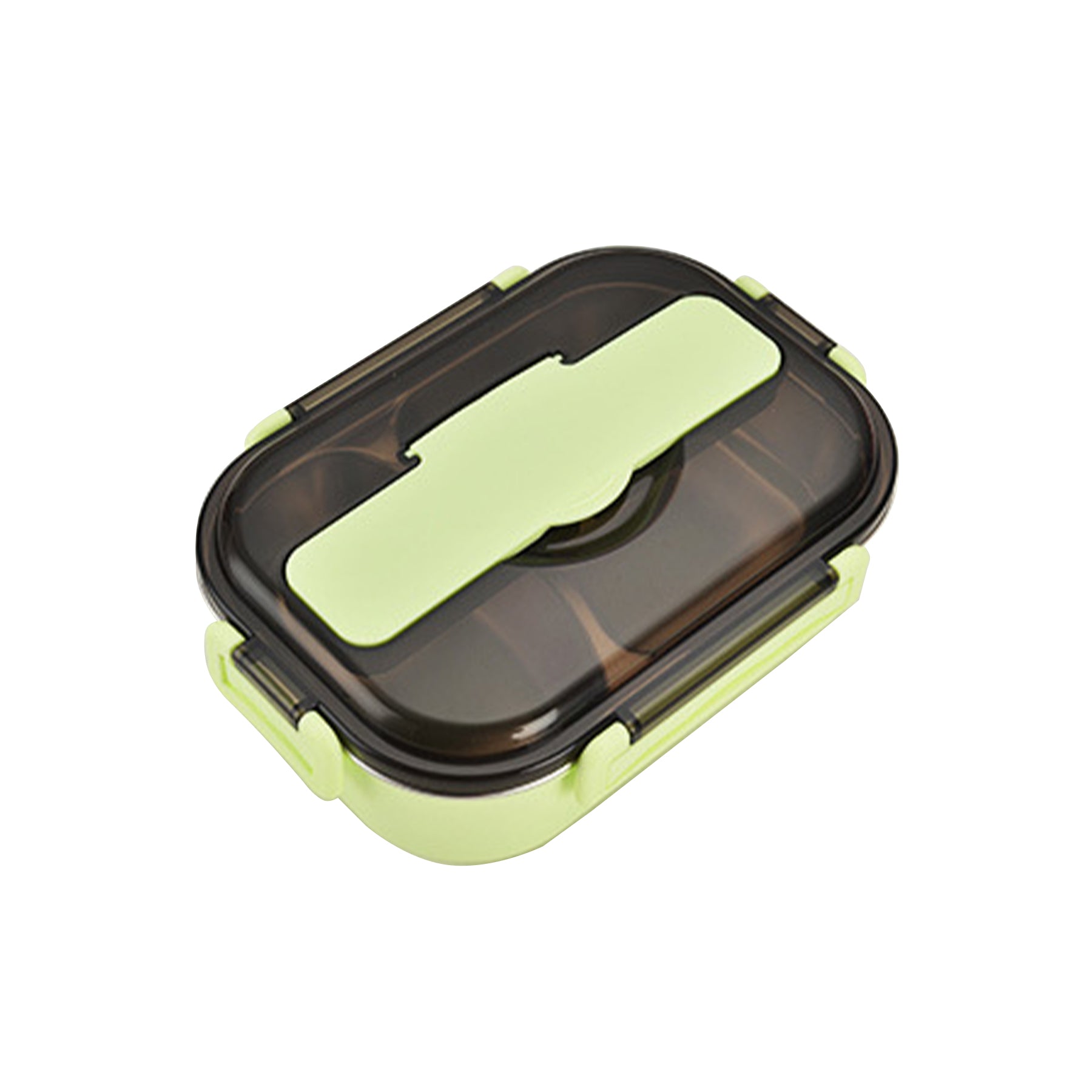 Stainless Steel Divided Compartment Lunch Box