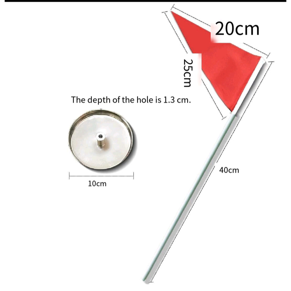 Golf Hole Cup Stainless Steel Putting Green Flag Training