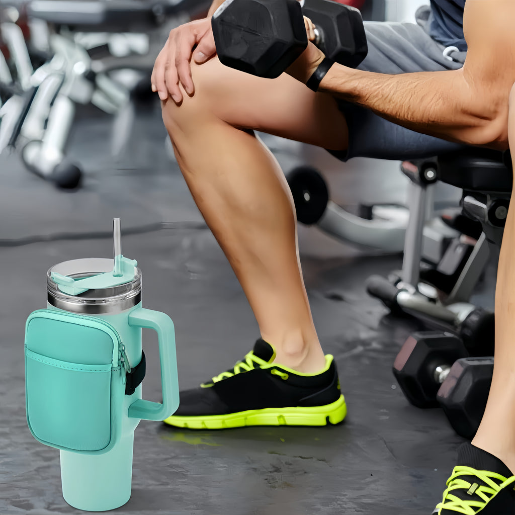 Multicolored And Dynamic Portable Water Bottle Sleeve