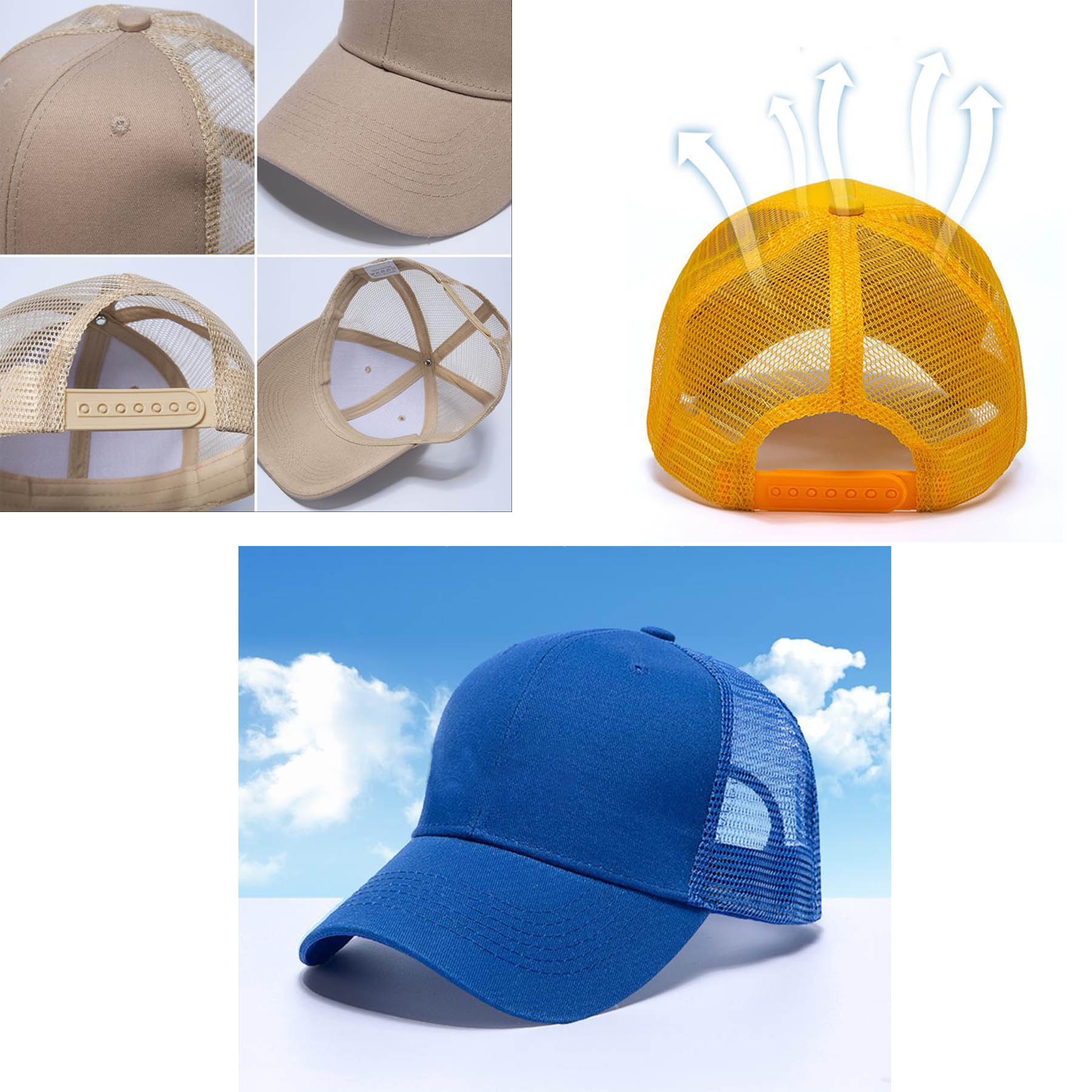 Cotton Twill Mesh Back Cap