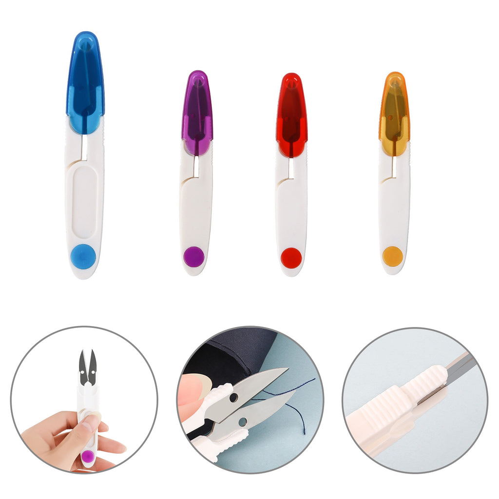 Scissors with Cap for Crafts and Everyday Use