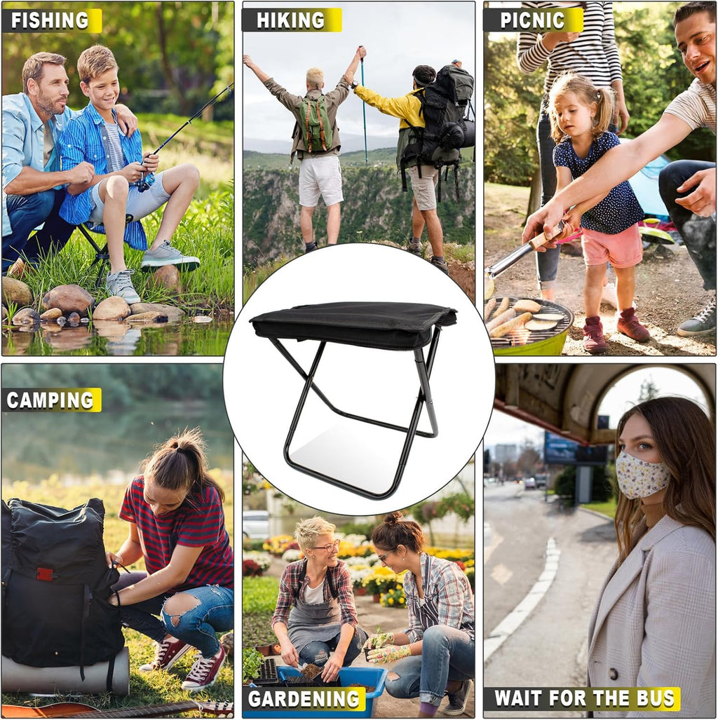 Portable Outdoor Zipper Hand Bag Folding Stool