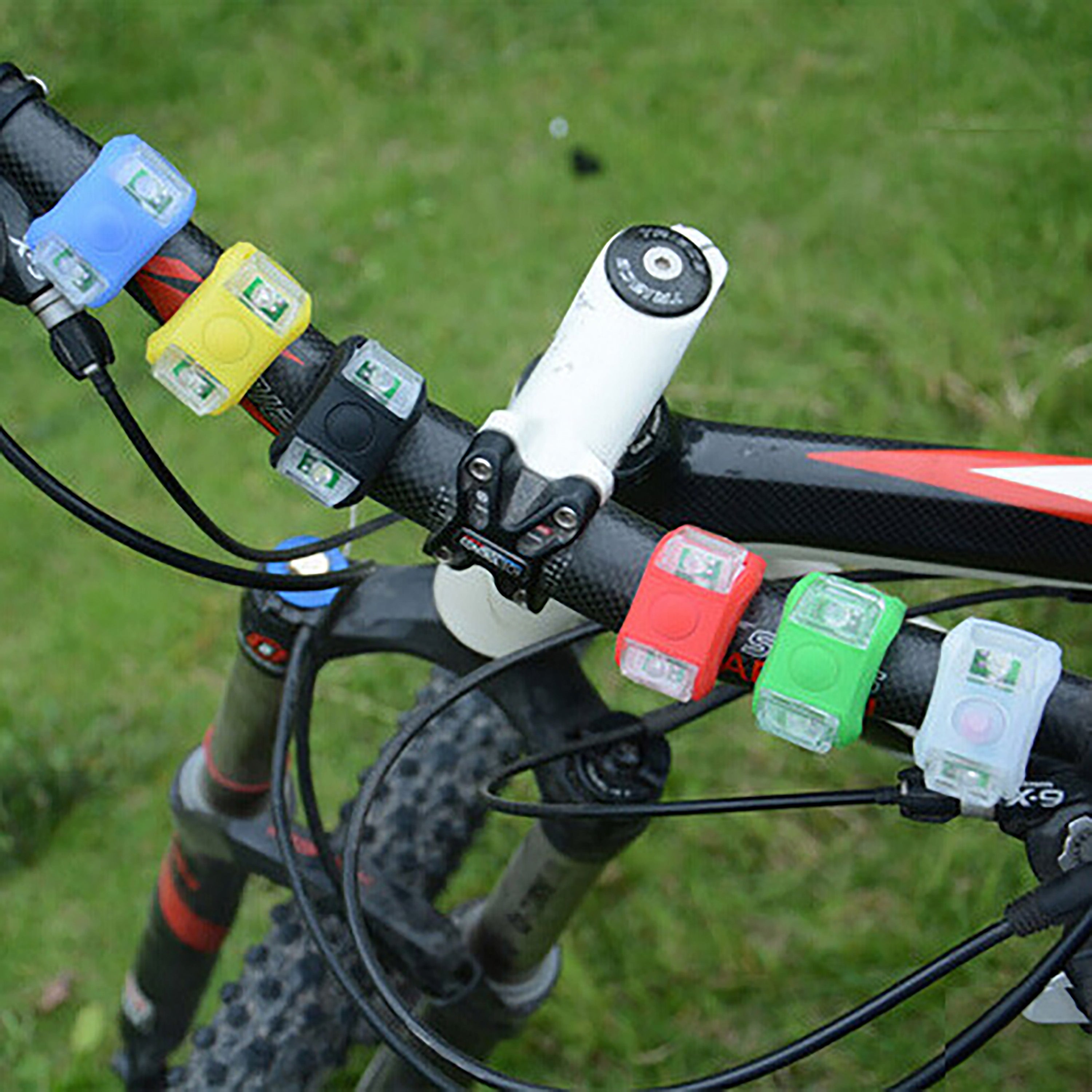 Bike Frog Lights - 3 Flash Modes And Dual Led