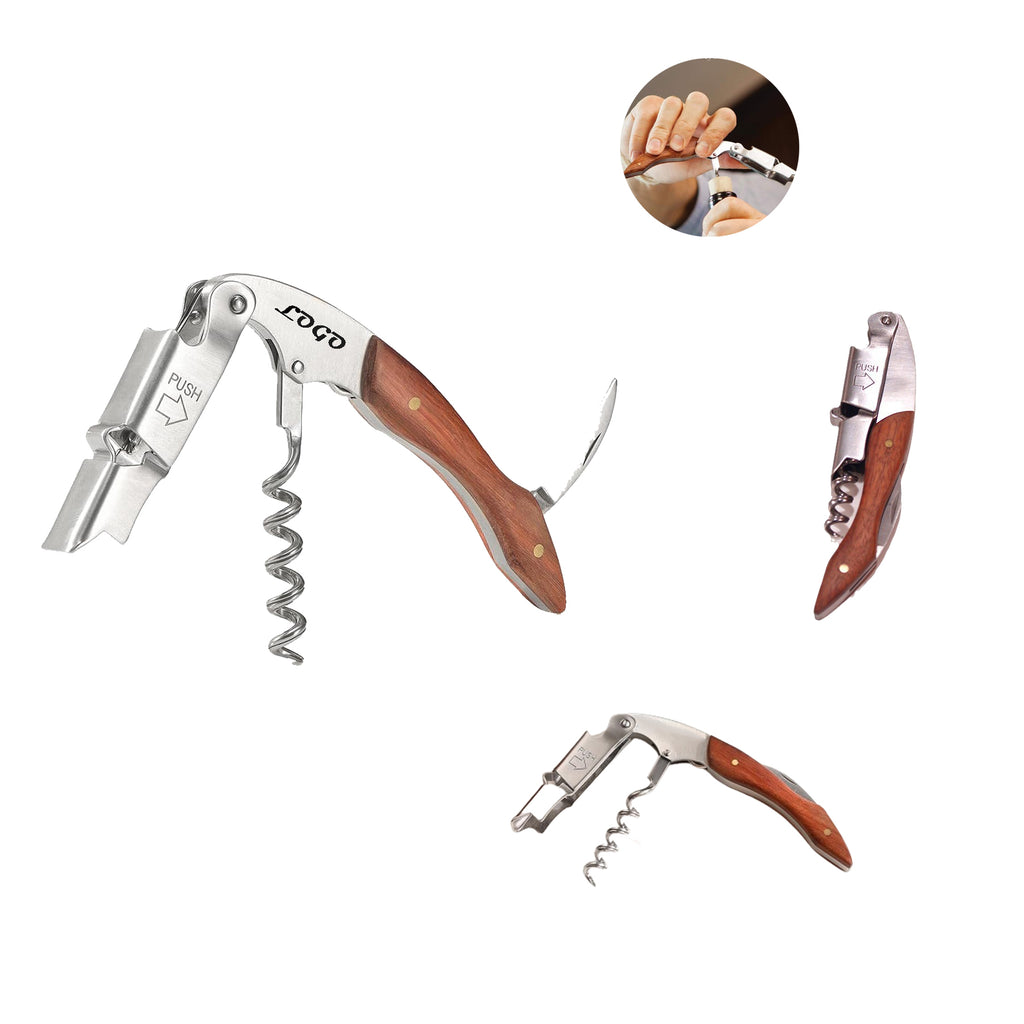3-In-1 Stainless Steel Wine Bottle Opener
