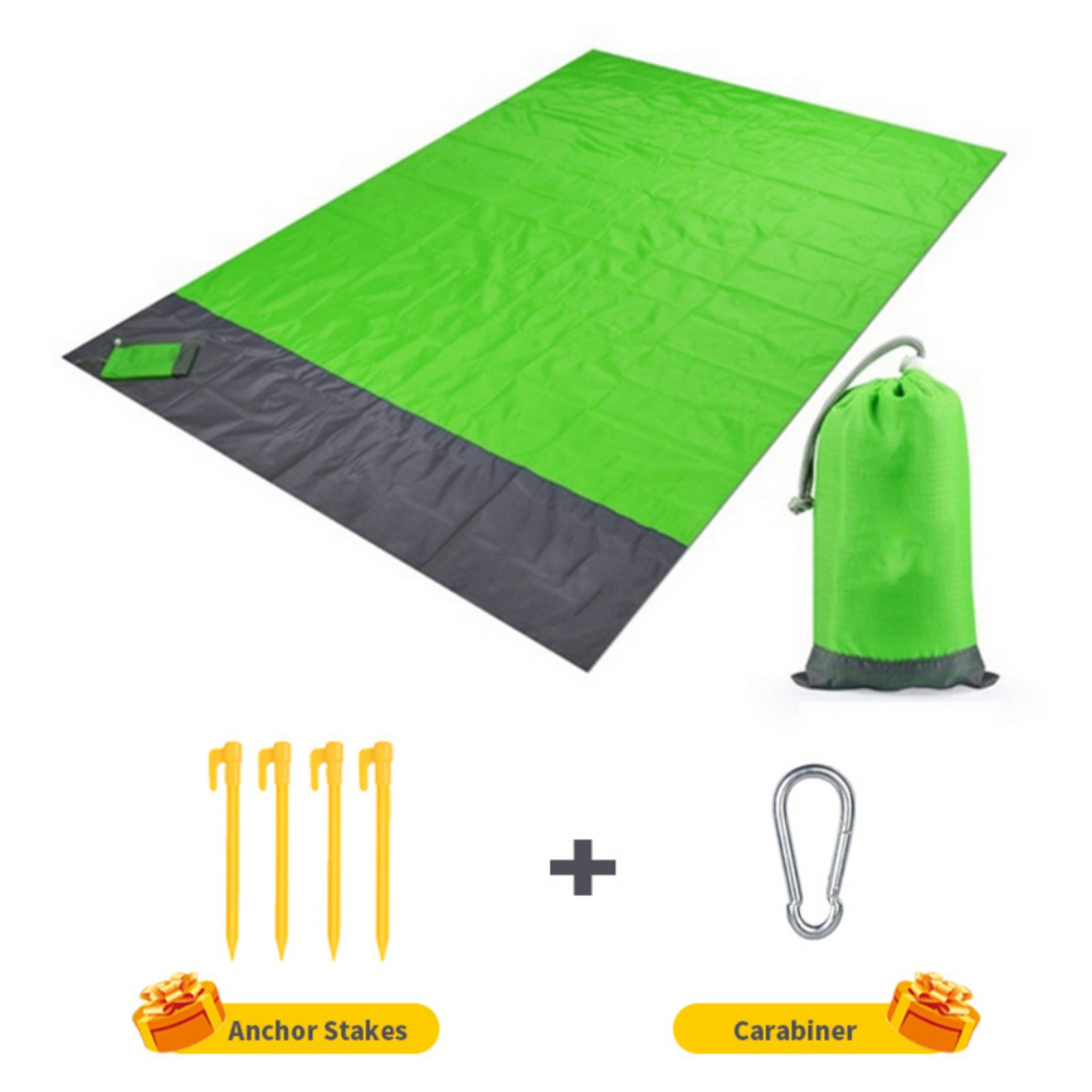 Beach Mat Waterproof Lightweight Sandproof Portable Picnic