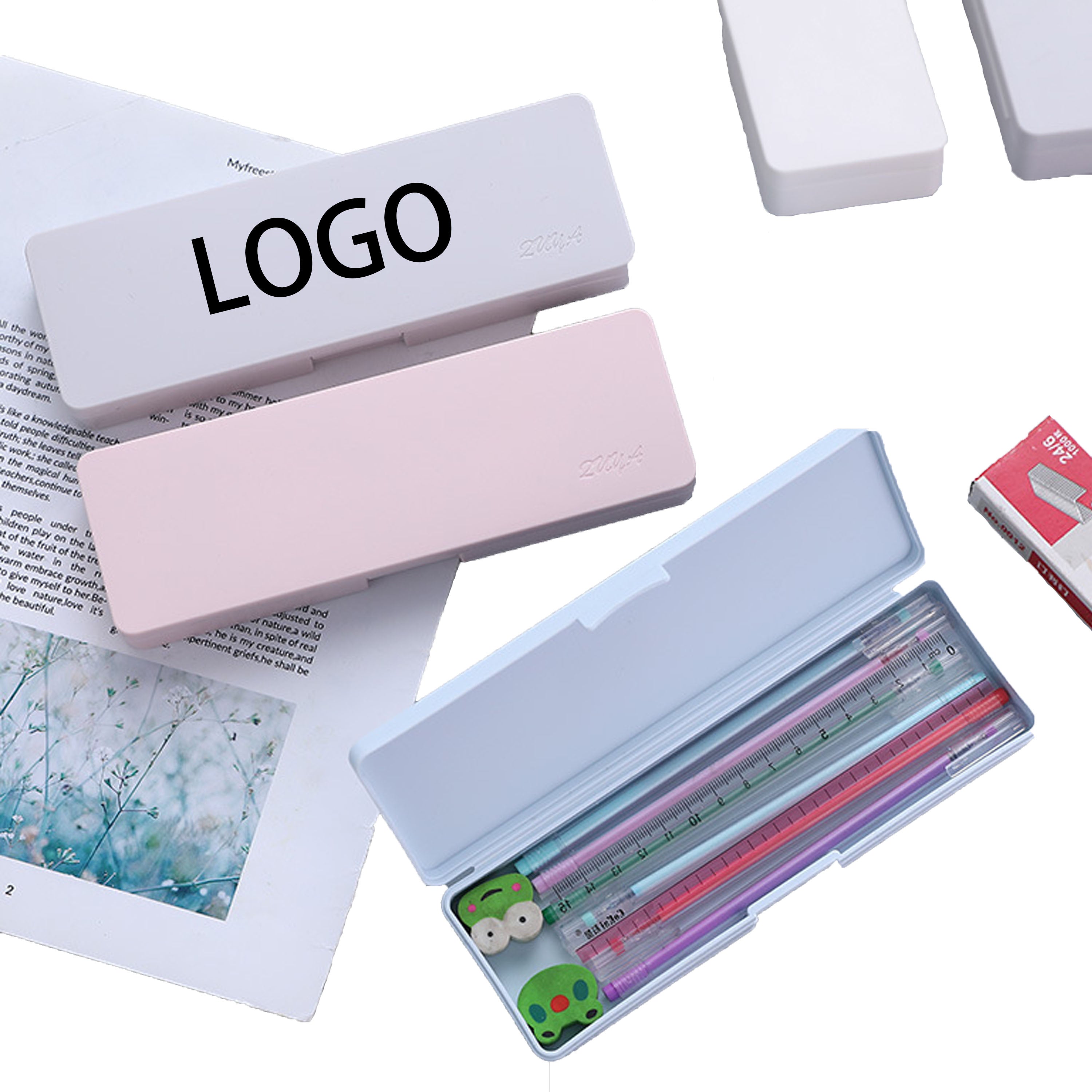 Large Capacity Durable Minimalist Pencil And Pen Case