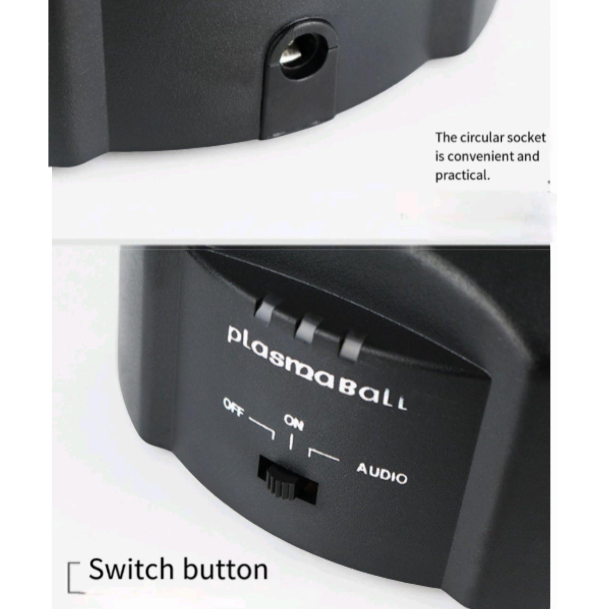 Plasma Ball Lamp Bluetooth Touch Room Decor