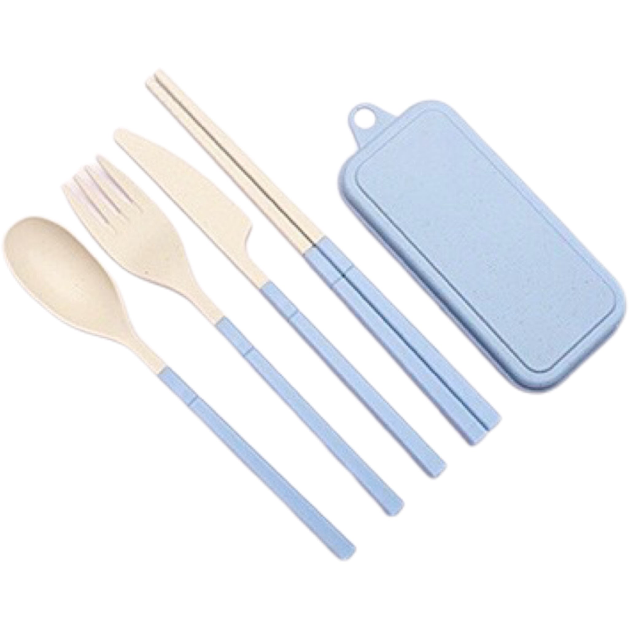 Portable Detachable Cutlery Set, 4 Pieces
