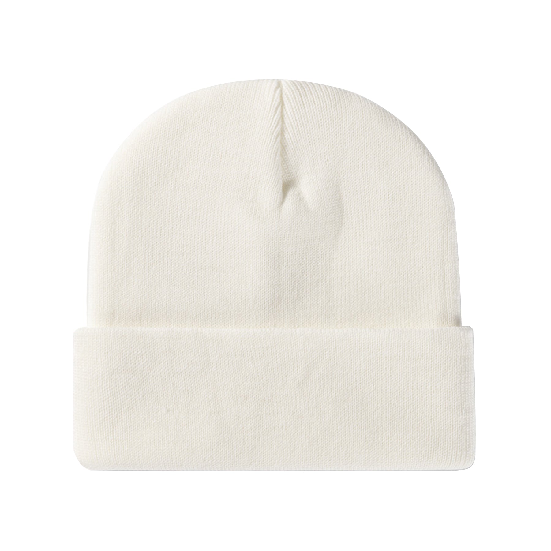 Knit Cap With Cuff