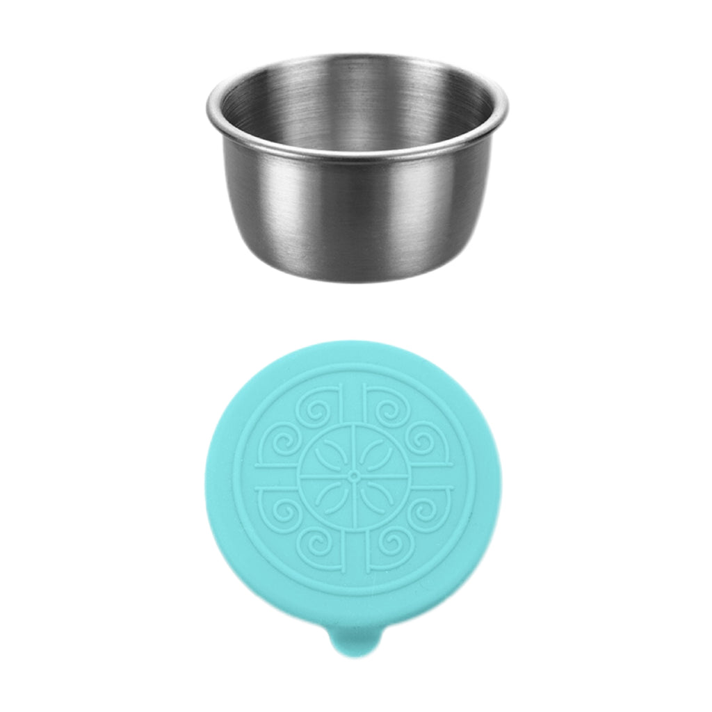 Stainless Steel Dipping Cups With Silicone Lids