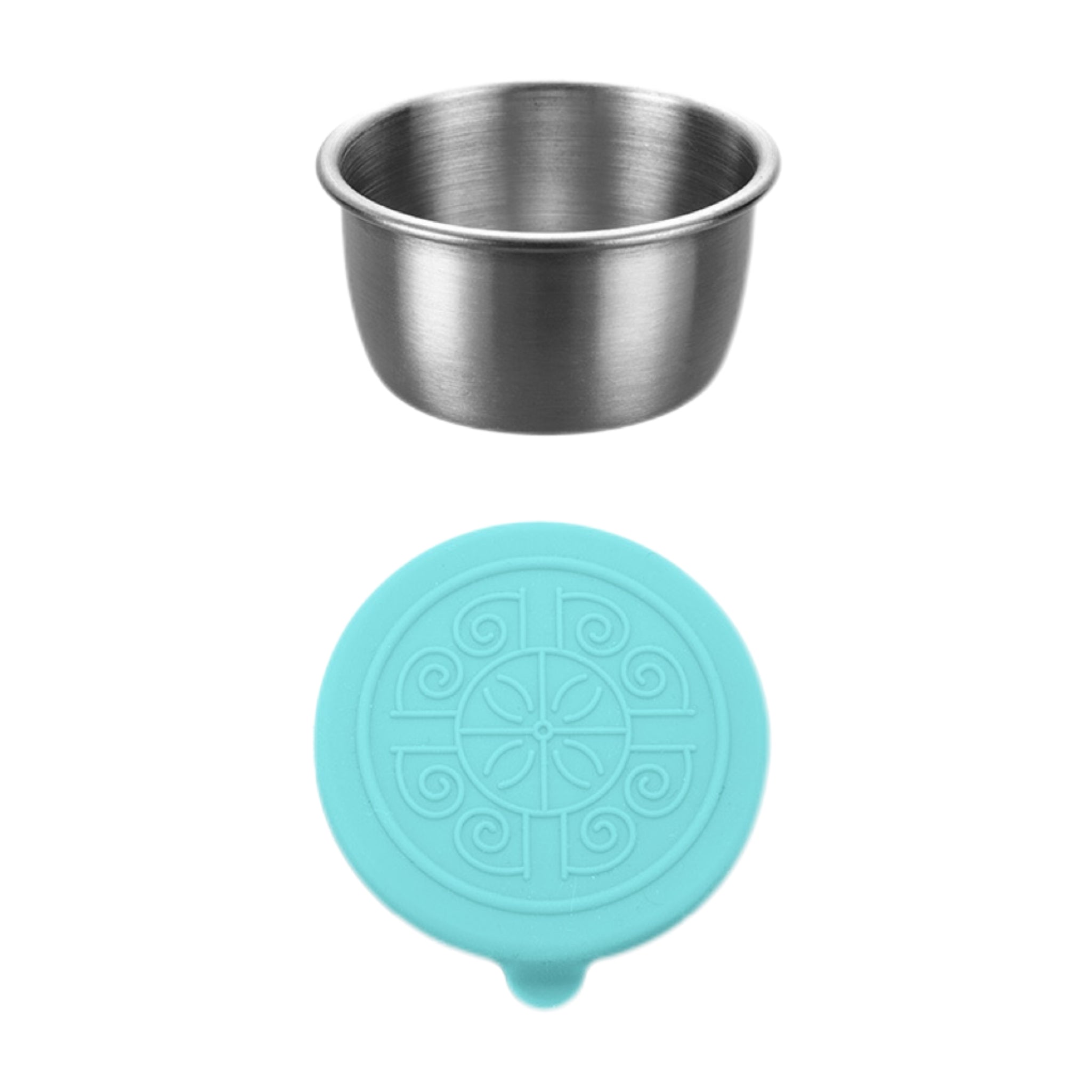 Stainless Steel Dipping Cups With Silicone Lids