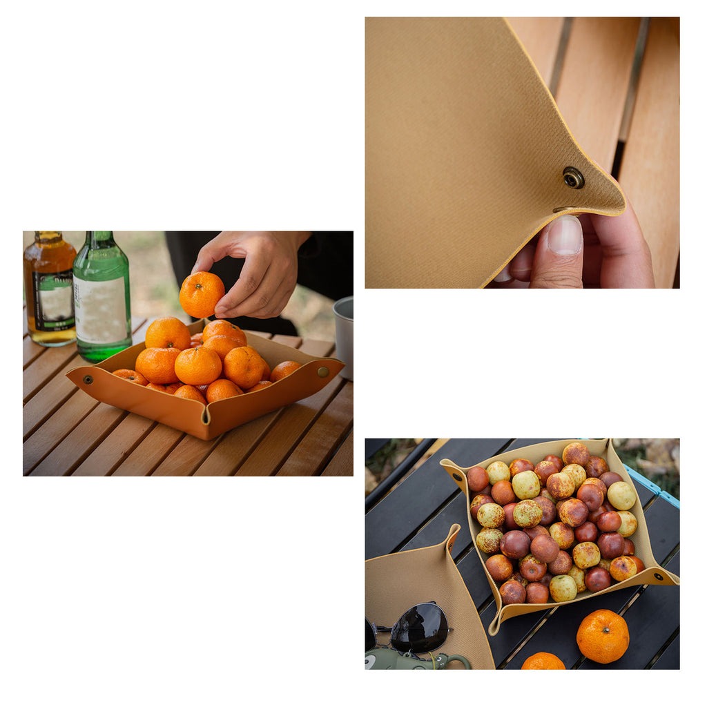 Pu Leather Storage Tray