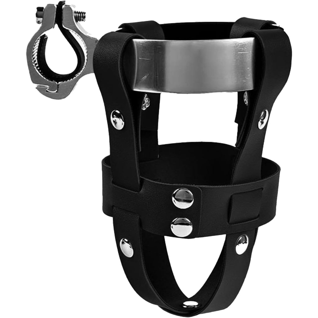 Outdoor Leather Bicycle Water Bottle Holder