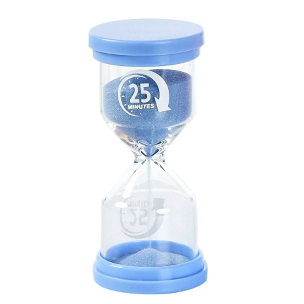 Luminous Borosilicate Glass Hourglass Timer Sandglass Decor