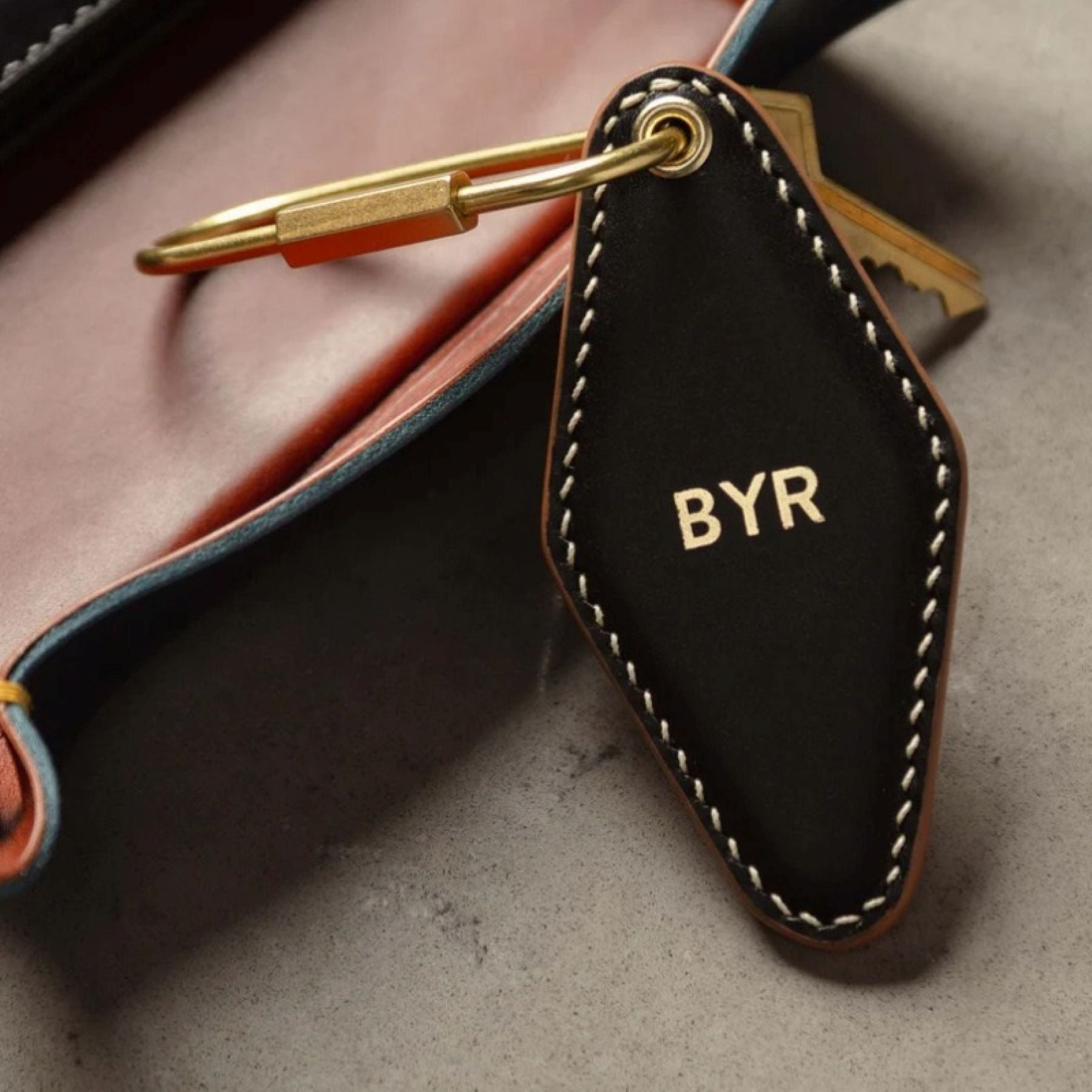 Leather Keychain