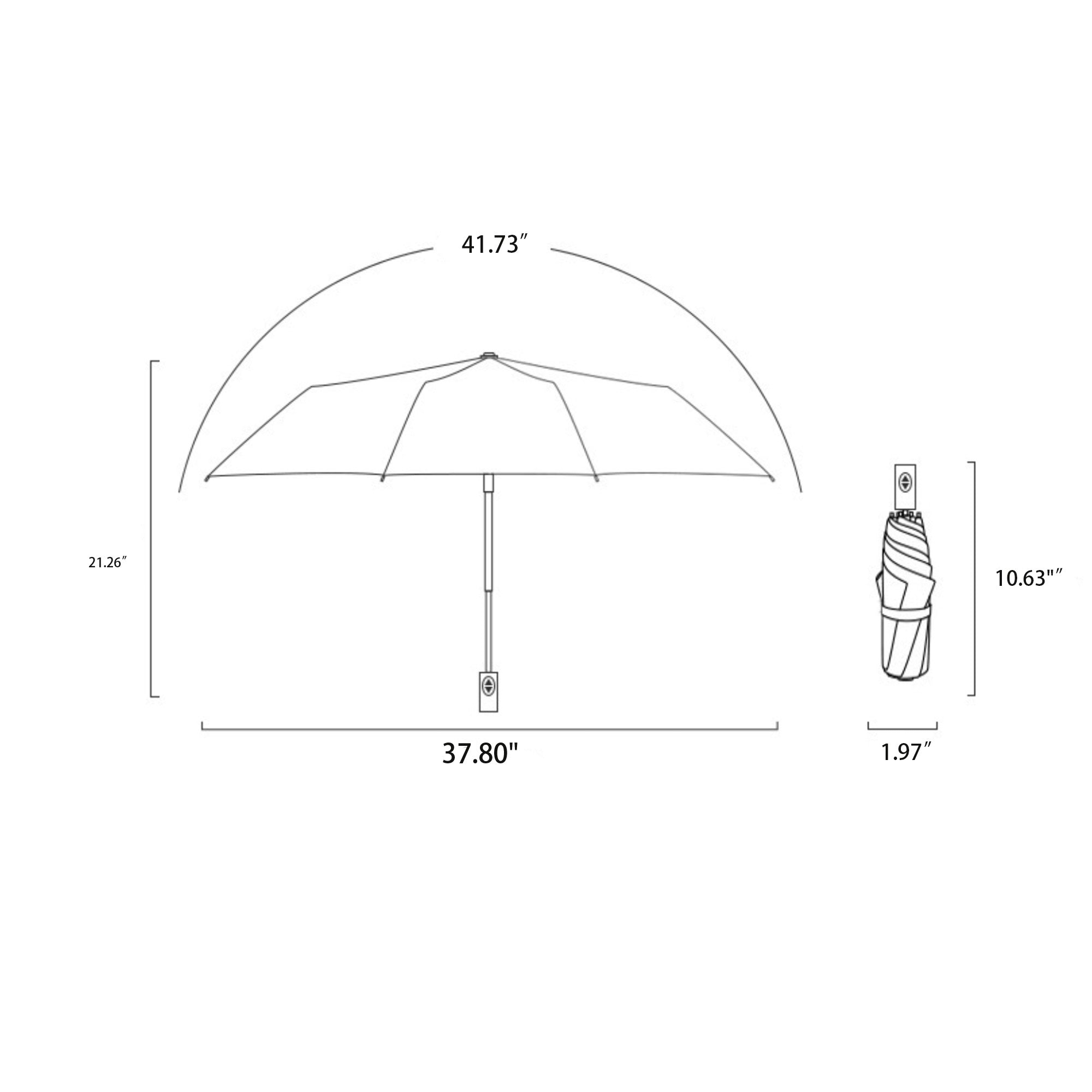 Compact Travel UV Umbrella