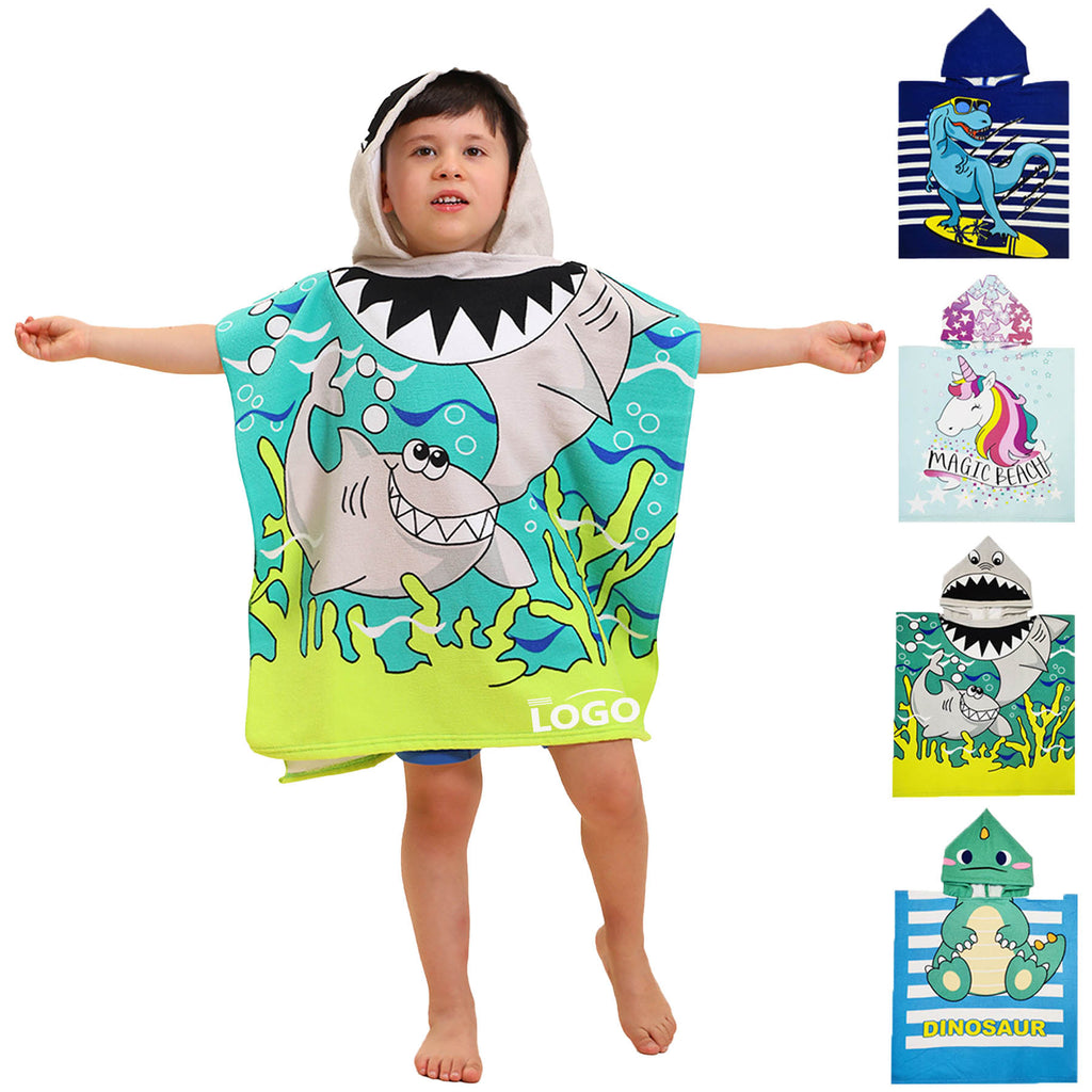 Cartoon Kids Bath Towel