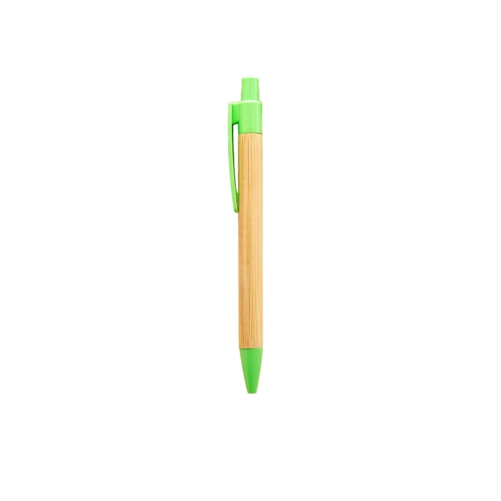 Multi-Color Bamboo Click Pen