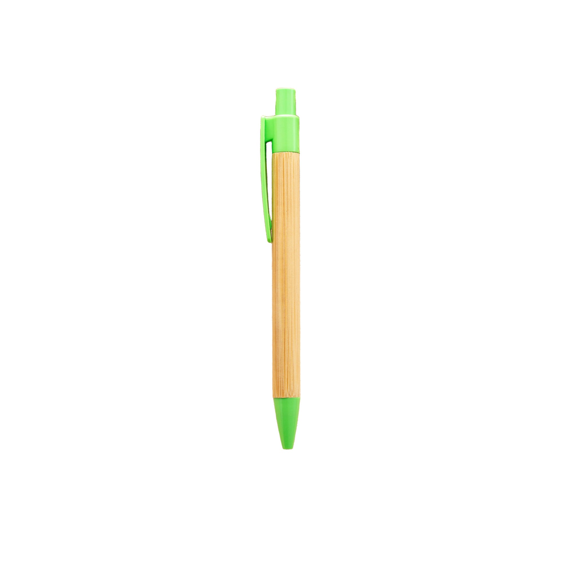 Multi-Color Bamboo Click Pen
