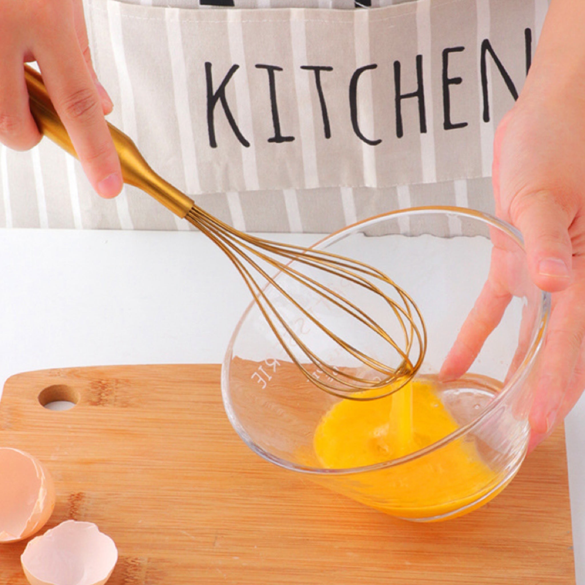 304 Stainless Steel Egg Beater