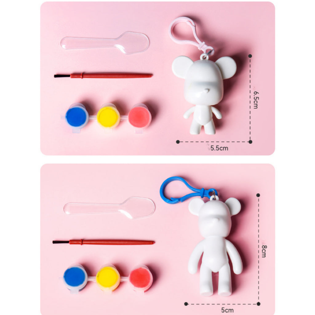 Mini Diy Plaster Painting Doll Set For Kids