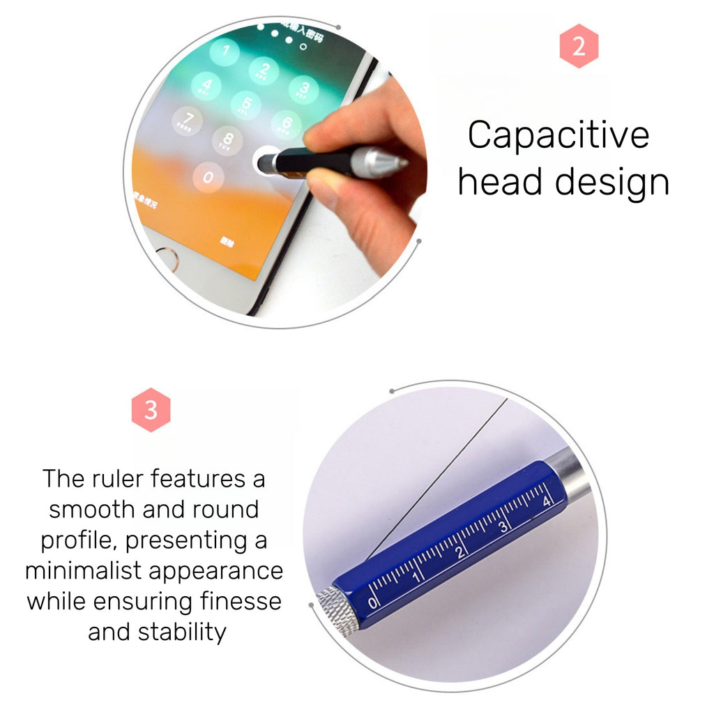 Metal Multi-Purpose Tool Pen