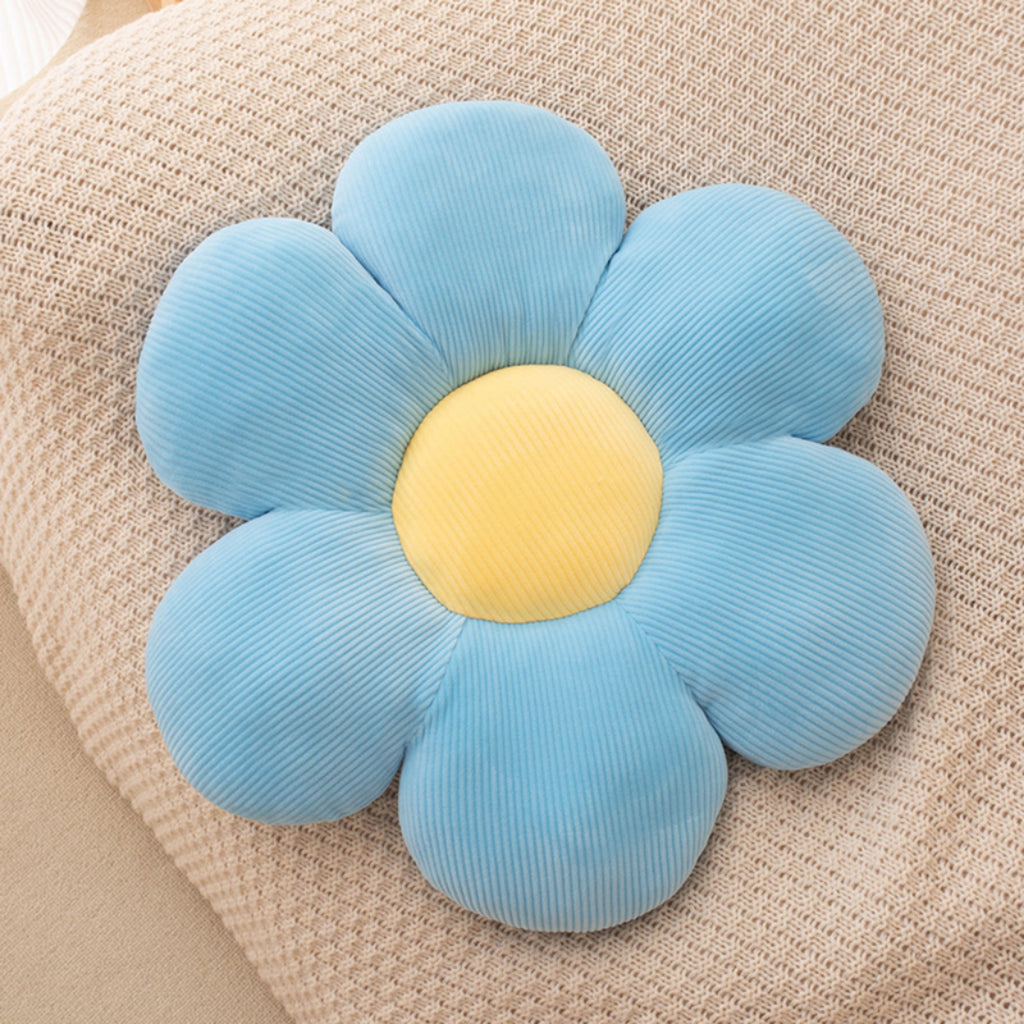 Sunflower Floor Cushion Memory Foam Washable Seat Pad