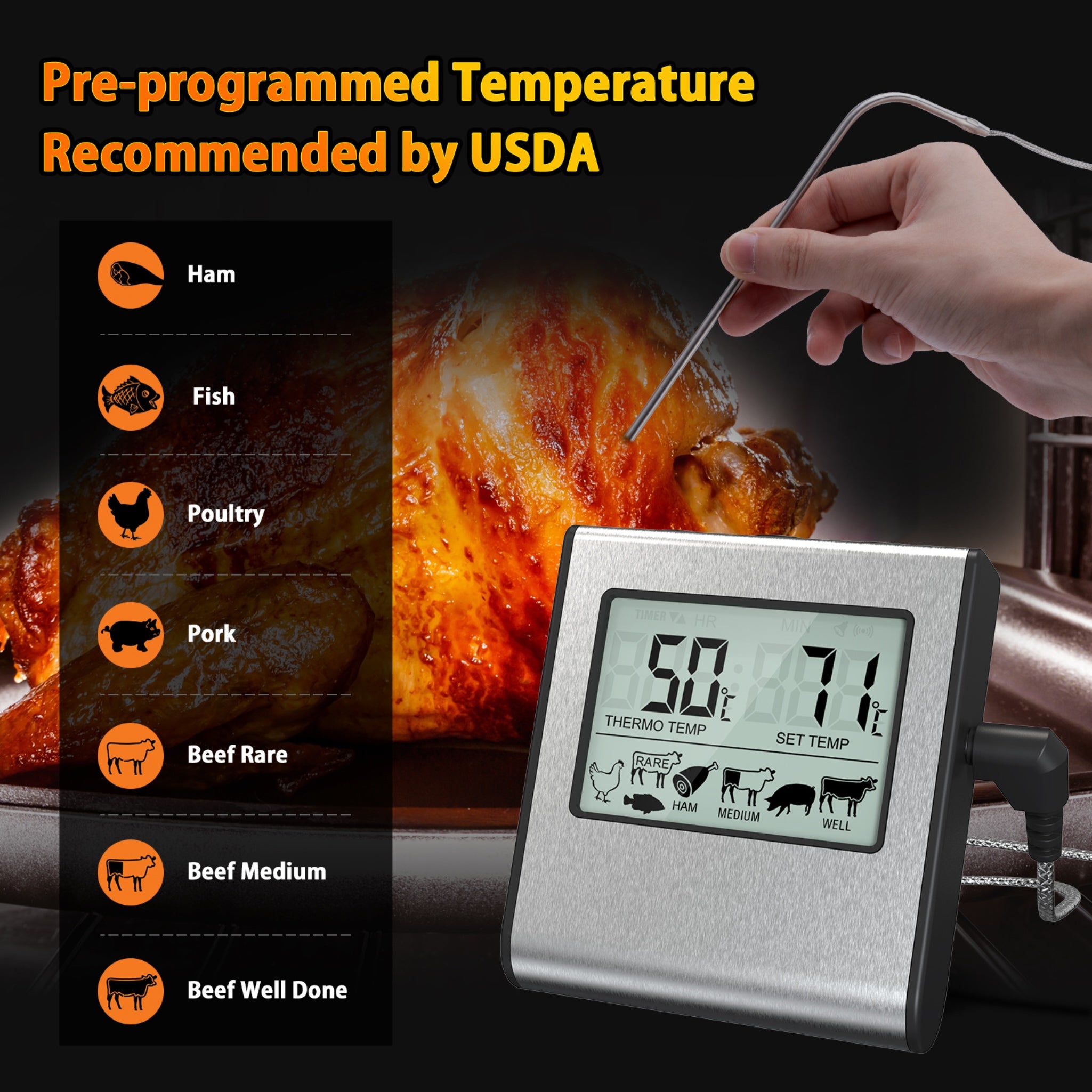 Digital Cooking Thermometer