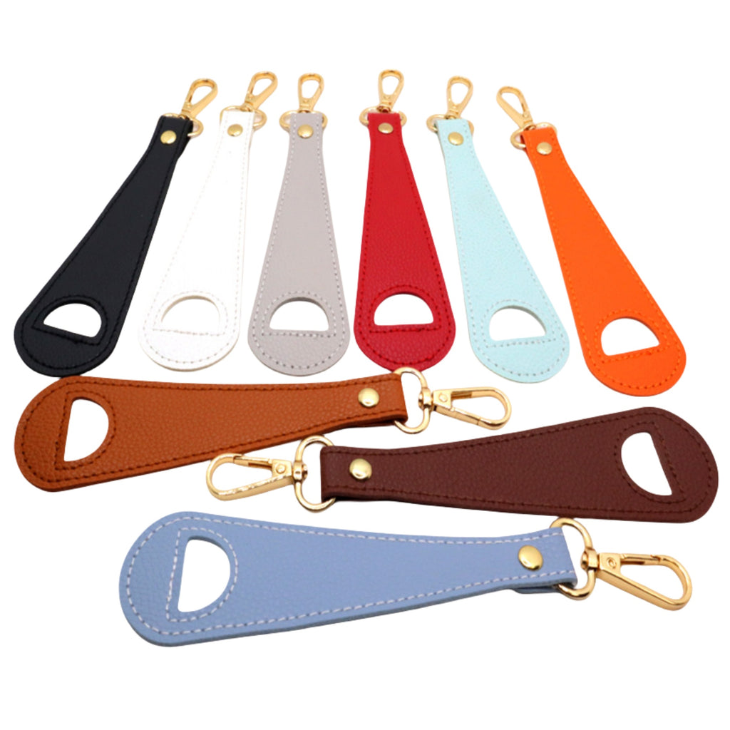 Multifunctional PU Leather Keychain Hat Clip