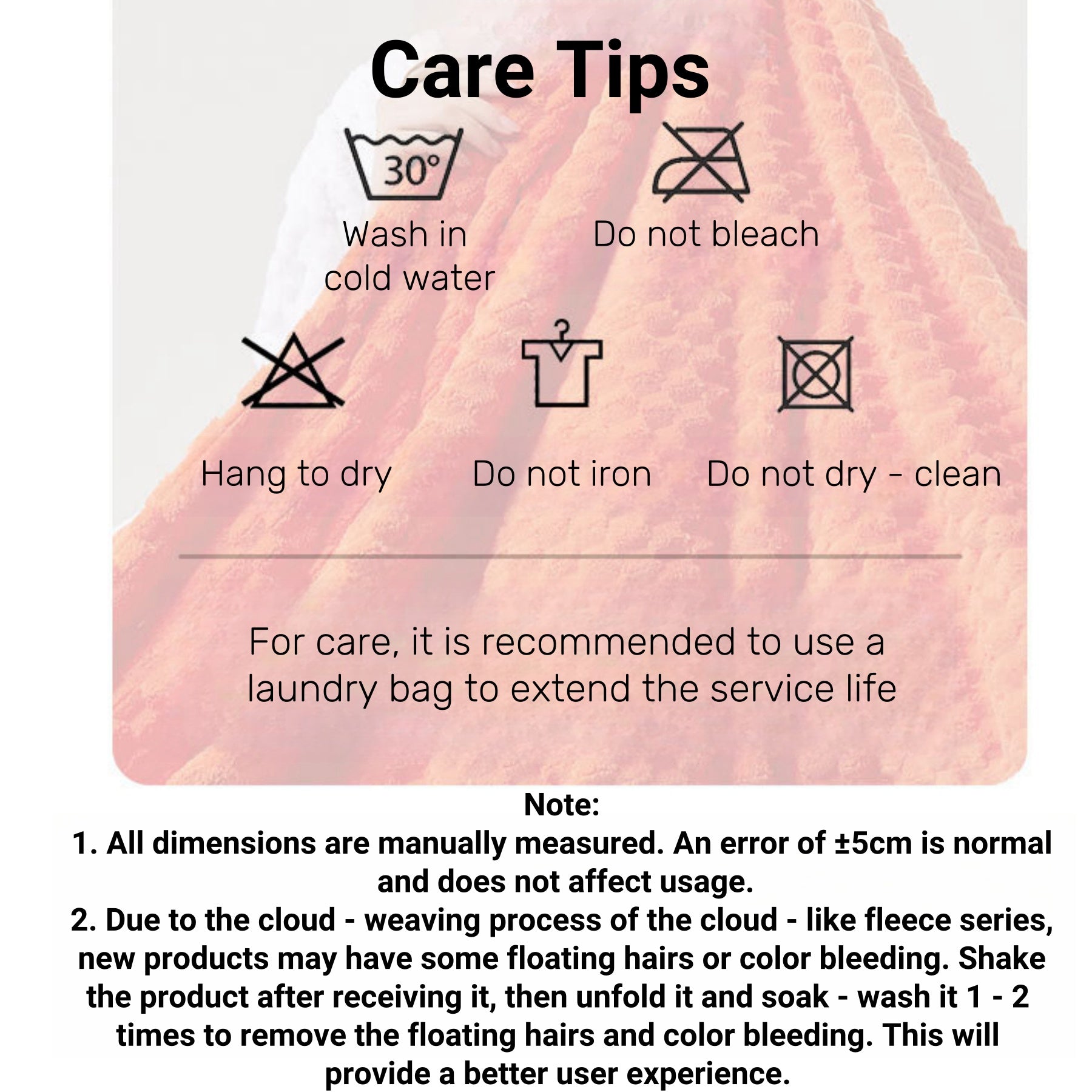 Coral Fleece Bath Towel