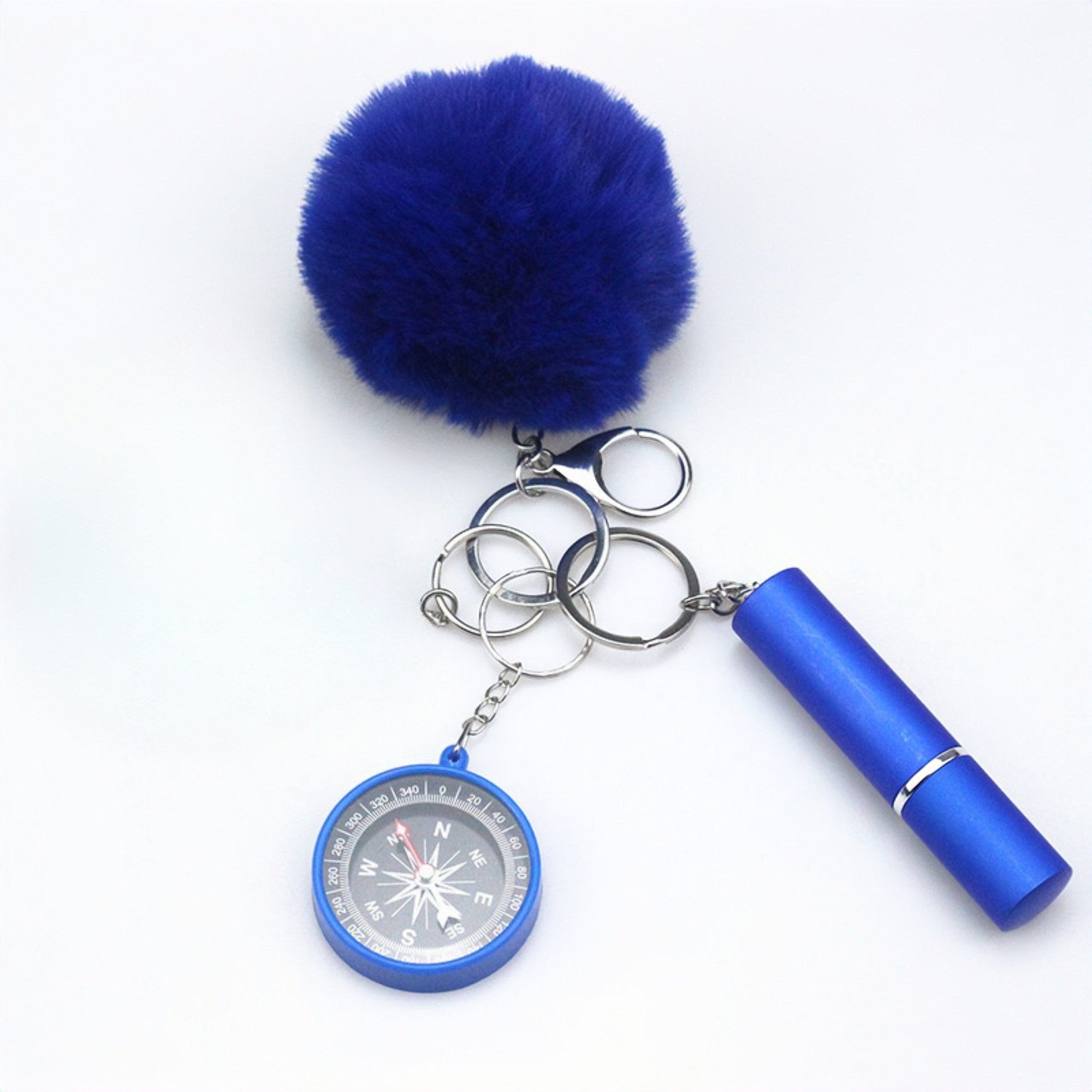 Keychain With Compass