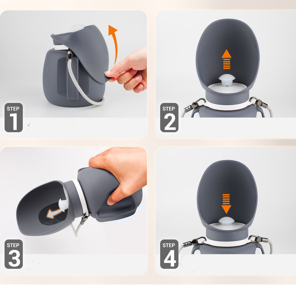 Portable Collapsible Pet Water Bottle