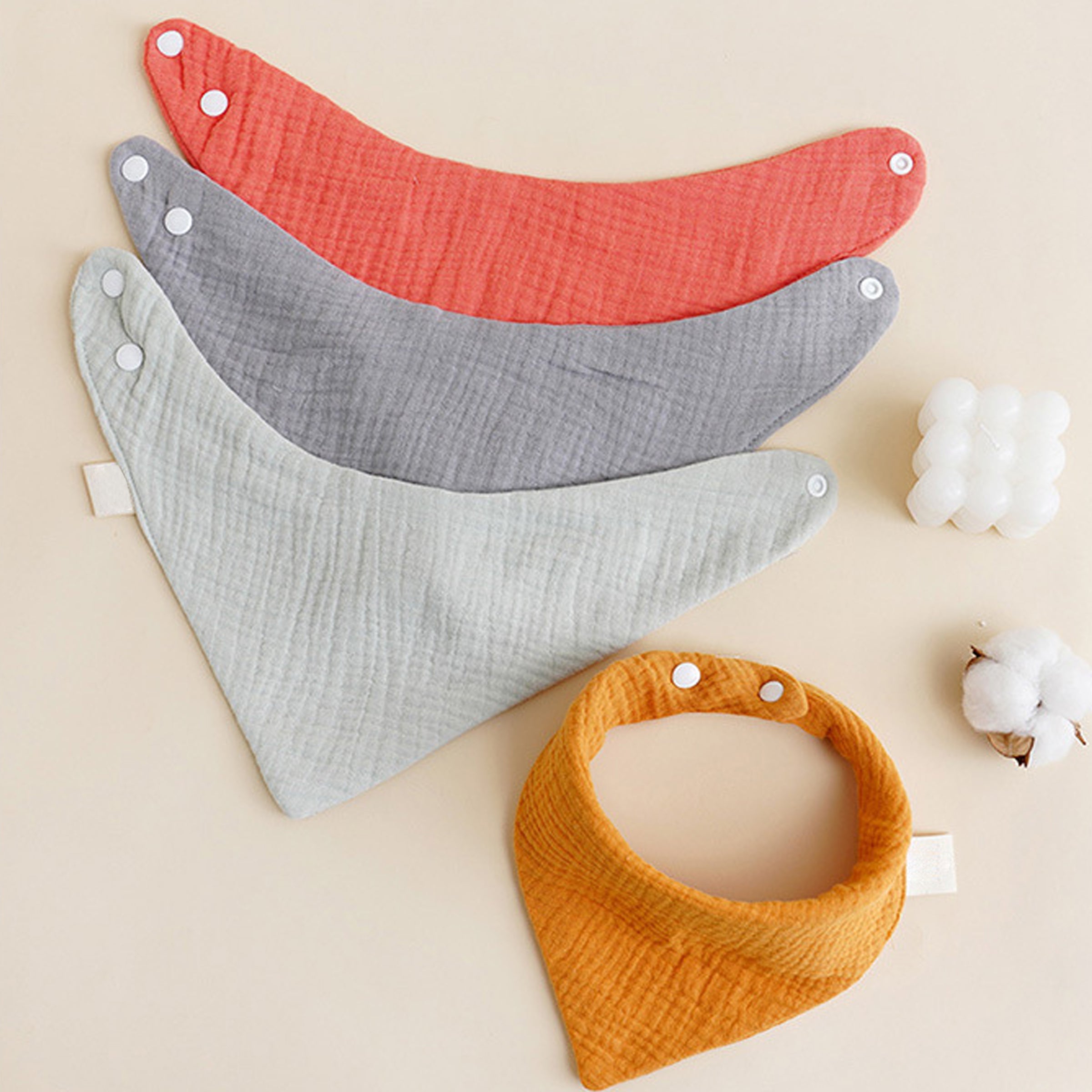 Triangle Bib Scarf For Babies
