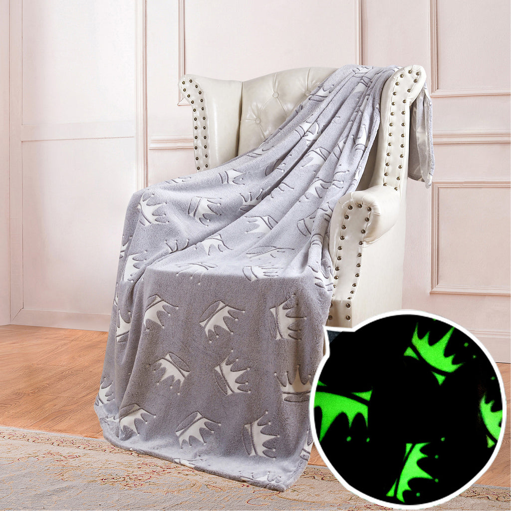 Double Flannel Glow-In-The-Dark Blanket