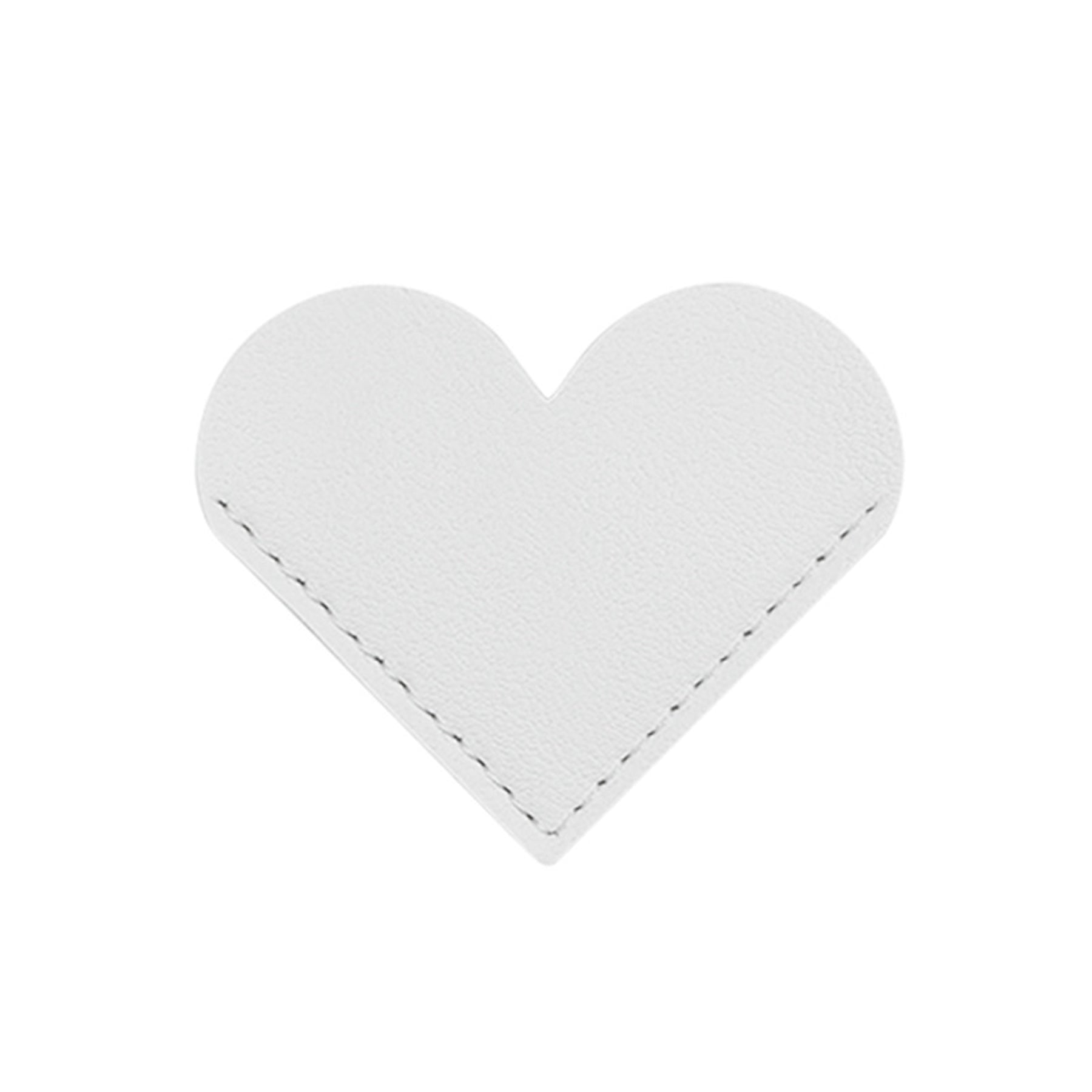 Heart Shaped Leather Bookmark