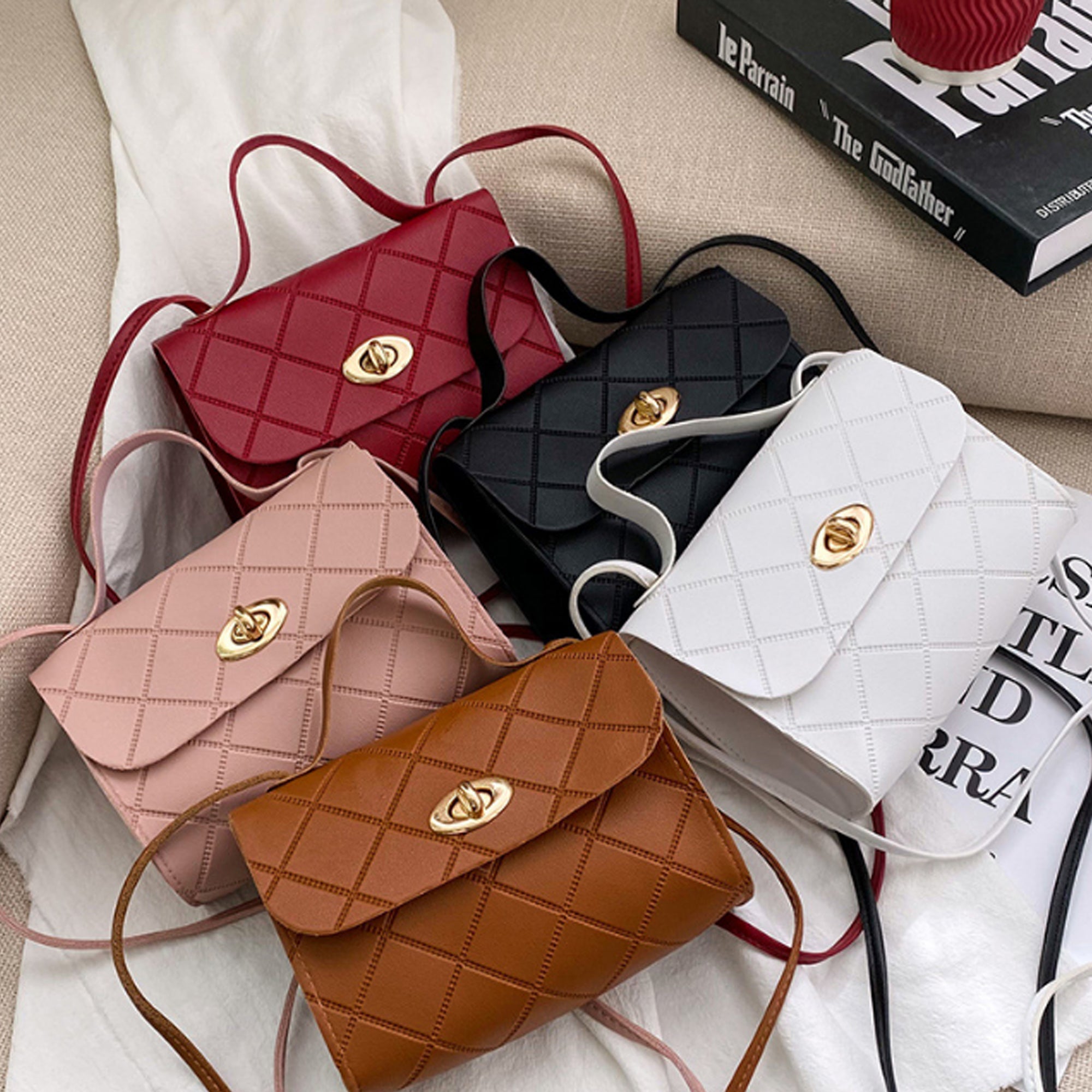 Small Trendy Purse Satchel Bag